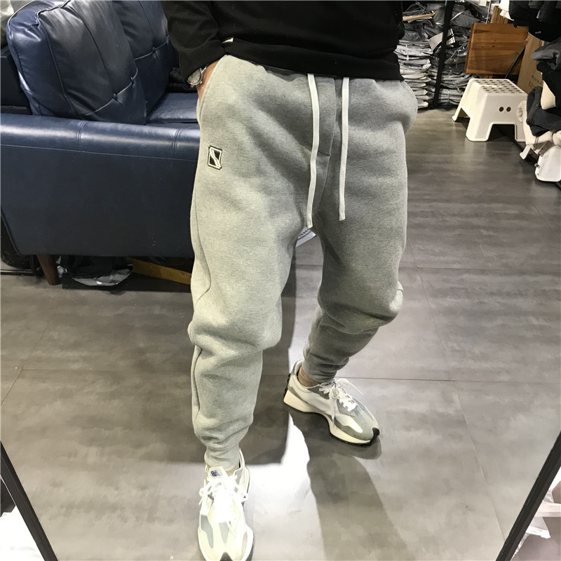 Quần Nỉ Jogger Nam dày dặn, cao cấp, co giãn cạp chun bo gấu - QN105_thumbnail_1