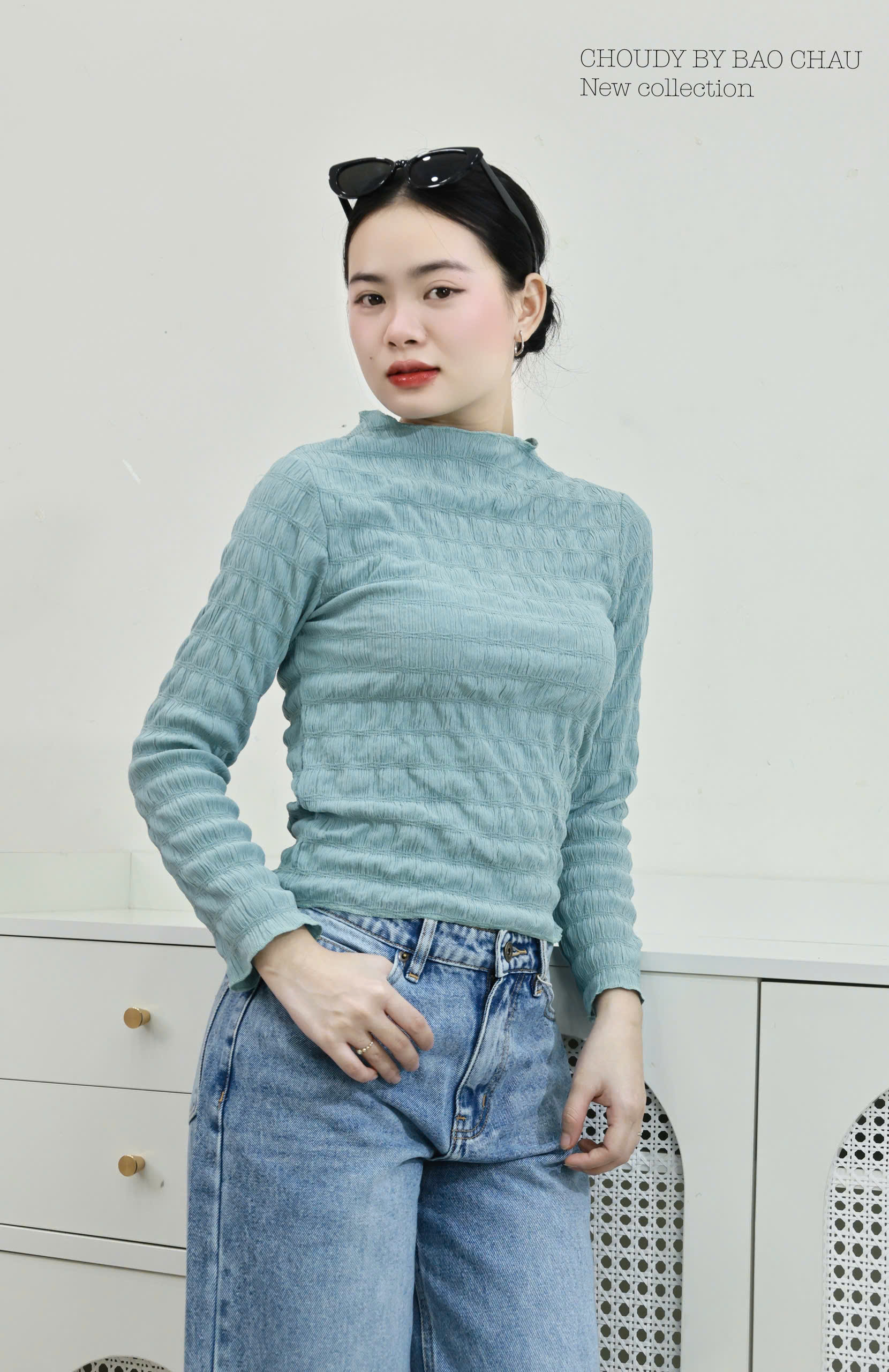 SALE A833 ÁO KIỂU 3 MÀU