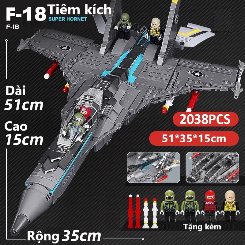 LEGO Đồ chơi lắp ghép 𝐌𝐚́𝐲 𝐛𝐚𝐲 𝐜𝐡𝐢𝐞̂́𝐧 đ𝐚̂́𝐮 2.000 chi tiết