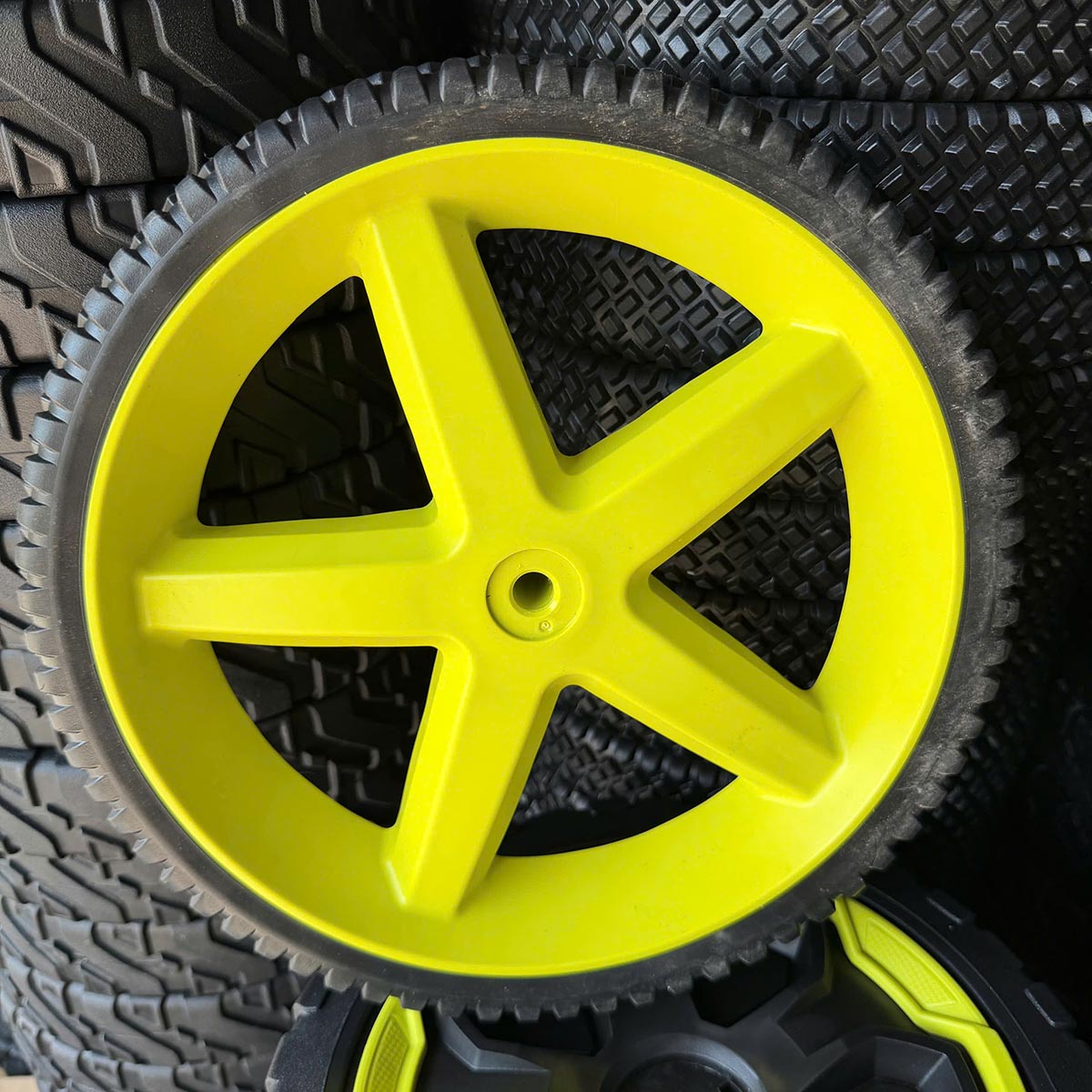 Bộ 2 Bánh Xe Nhựa Cao Su Đặc – Mâm 5 Chấu Chịu Lực Cao (2 bánh)_thumbnail_5