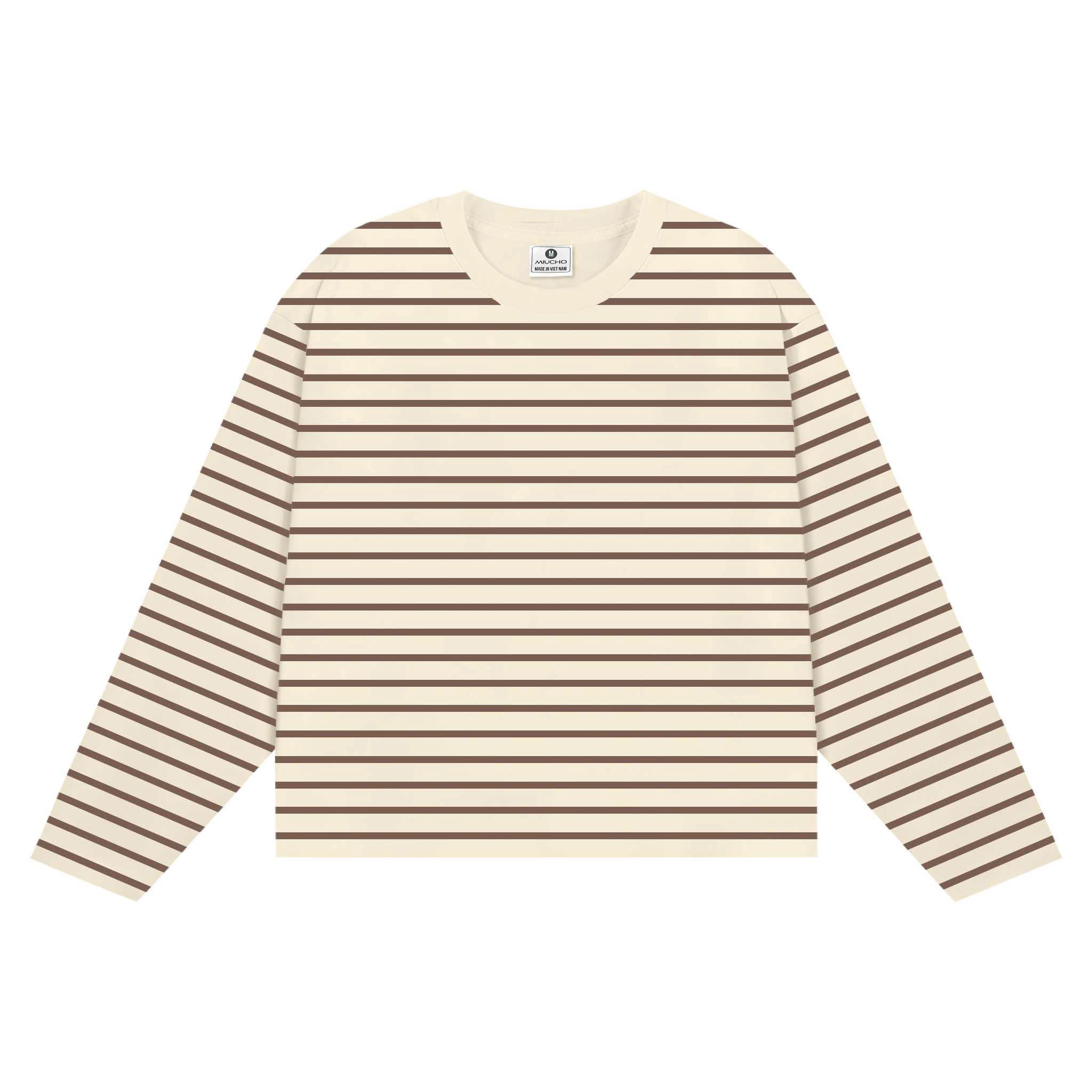 Áo tay dài form boxy Miucho cổ tròn vải thun rib thoáng mát AT00055_thumbnail_14