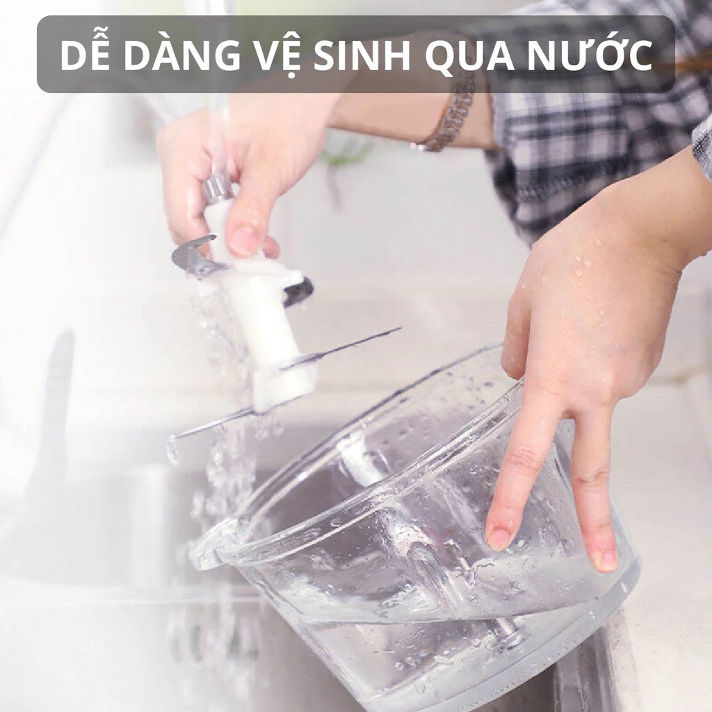 Máy xay thịt đa năng Mishio MK135 1,8L cối thủy tinh, motor đồng nguyên chất_thumbnail_8