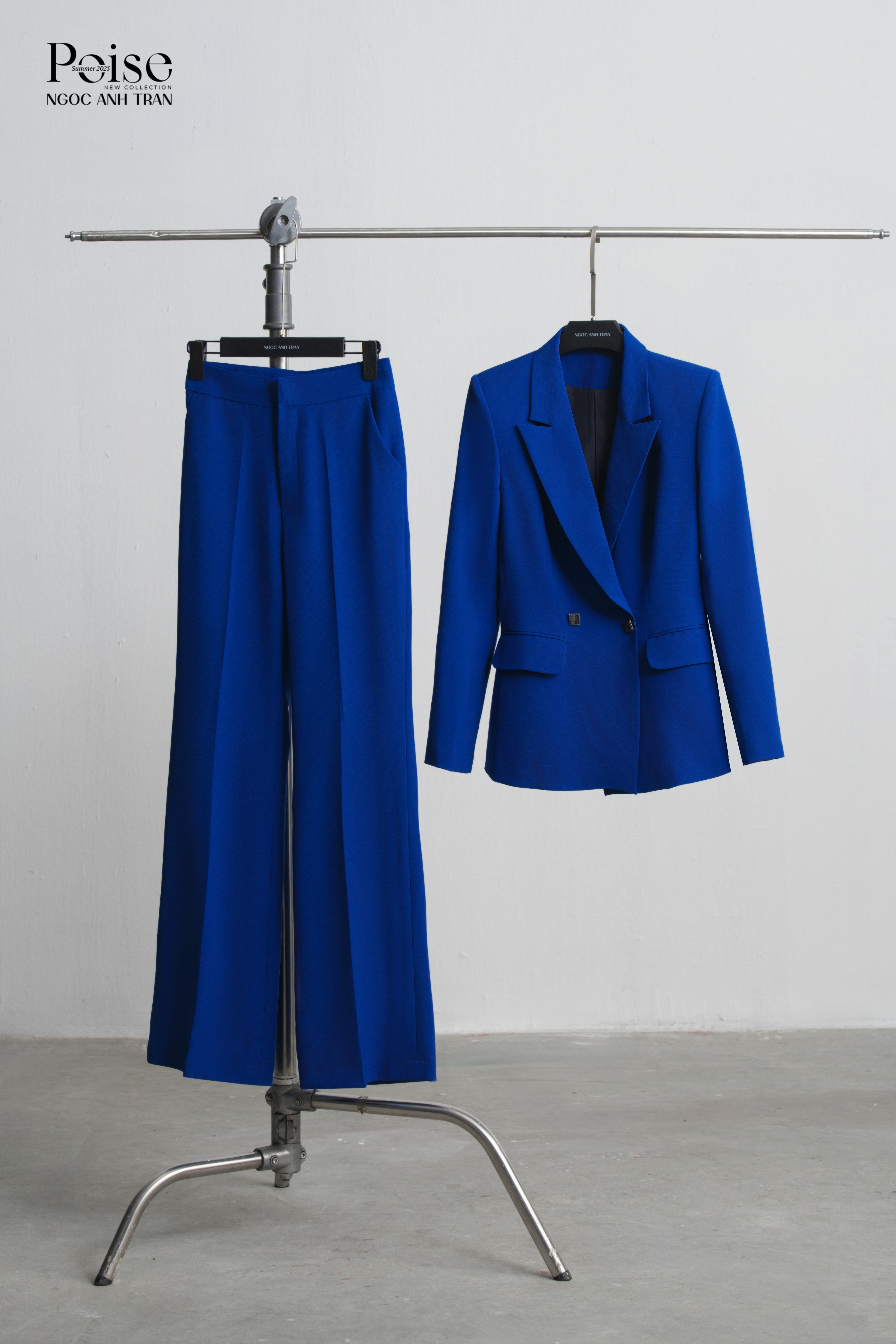 Set V047 - Set vest xanh coban phối quần loe cùng màu_thumbnail_4