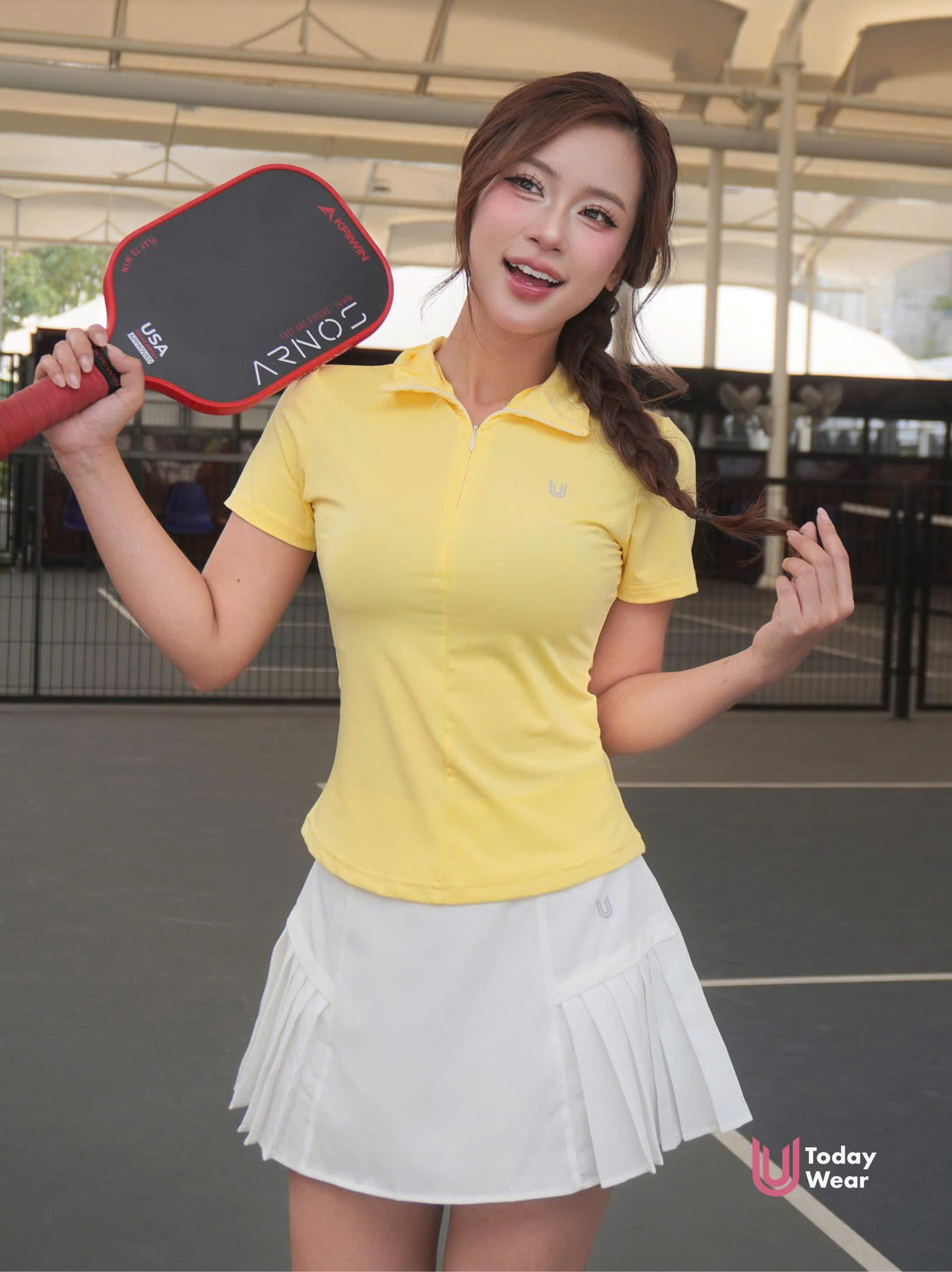 Áo thể thao cổ polo nữ Lia Top_thumbnail_29