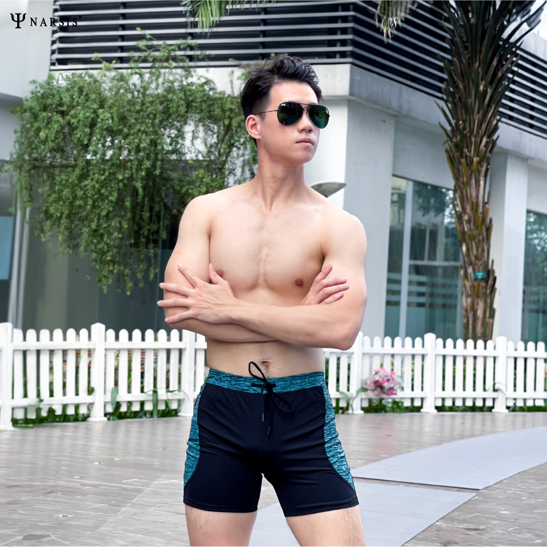 Quần bơi boxer nam Narsis Q24008 chất liệu co giãn, dễ chịu, sử dụng linh hoạt._thumbnail_3