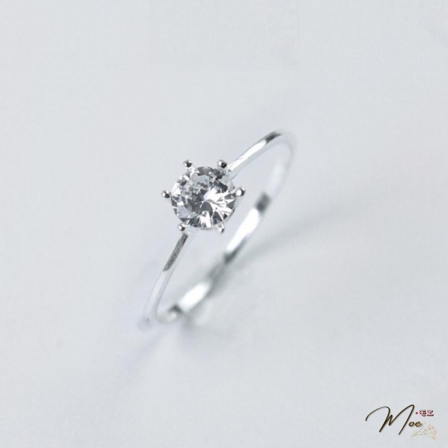 N49 - Nhẫn đá chủ viền trơn basic_thumbnail_1