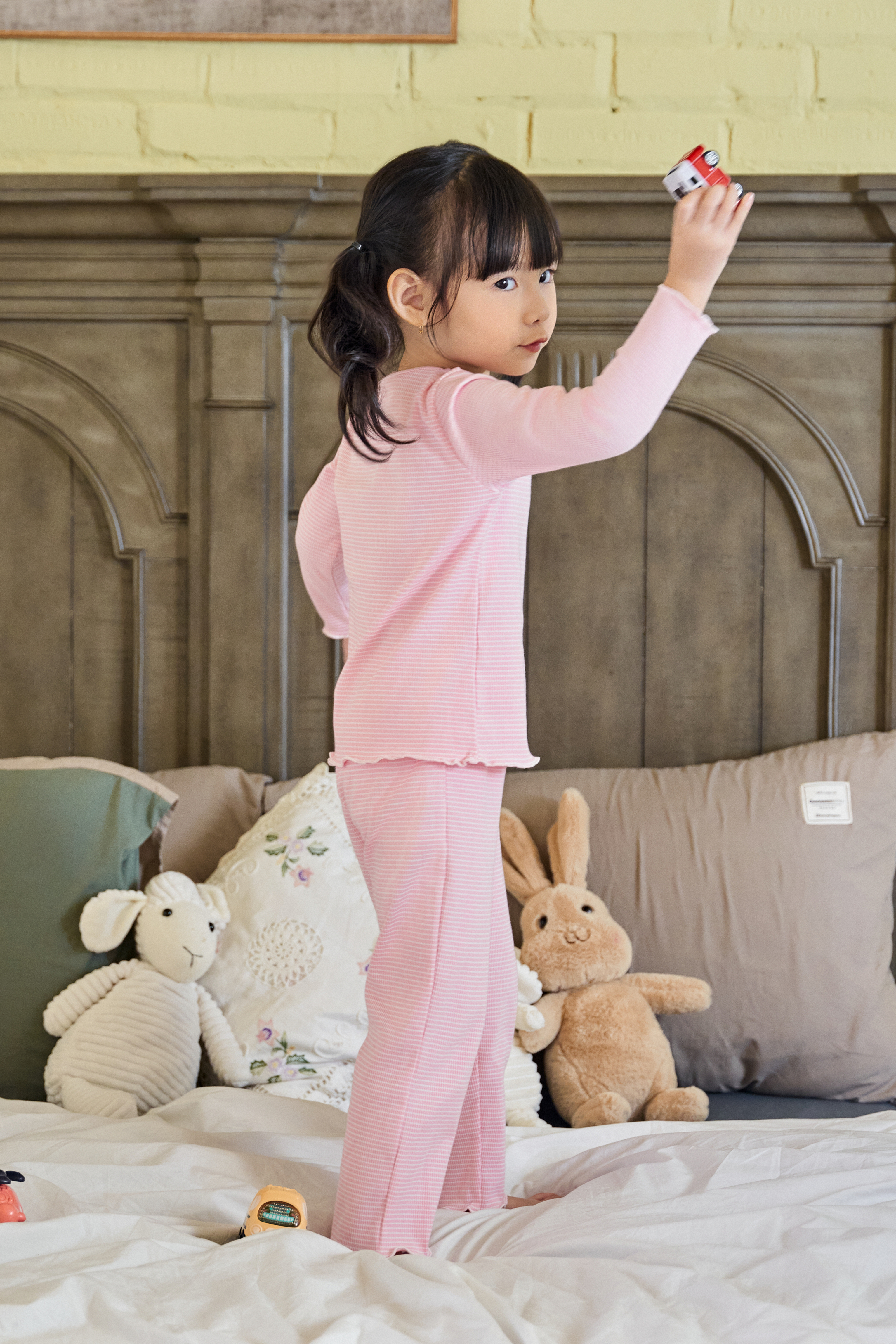 Bộ thun tăm họa tiết kẻ sọc cuốn bèo gấu_thumbnail_6