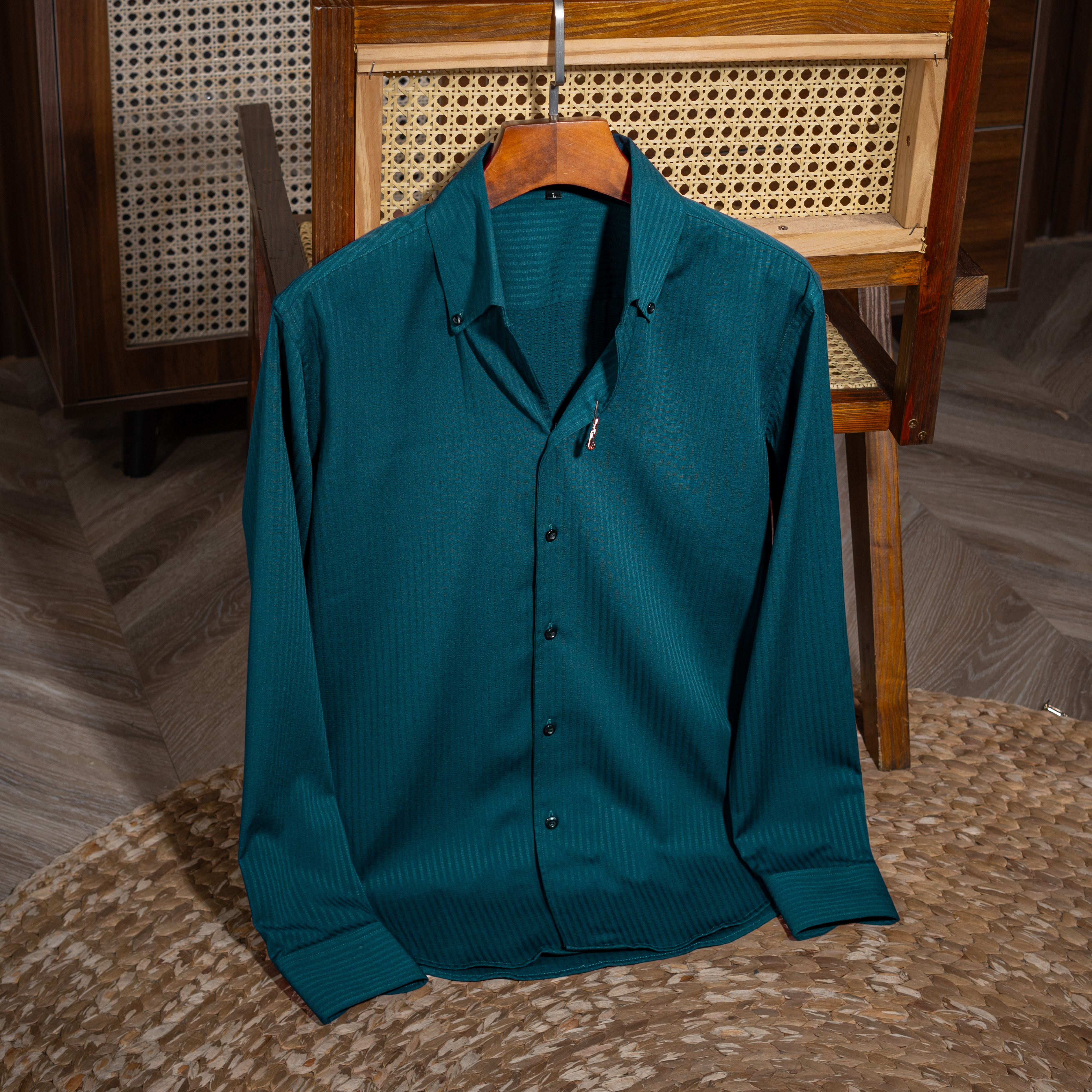 Sơ Mi Button Down Sọc Tiger Pin_thumbnail_26