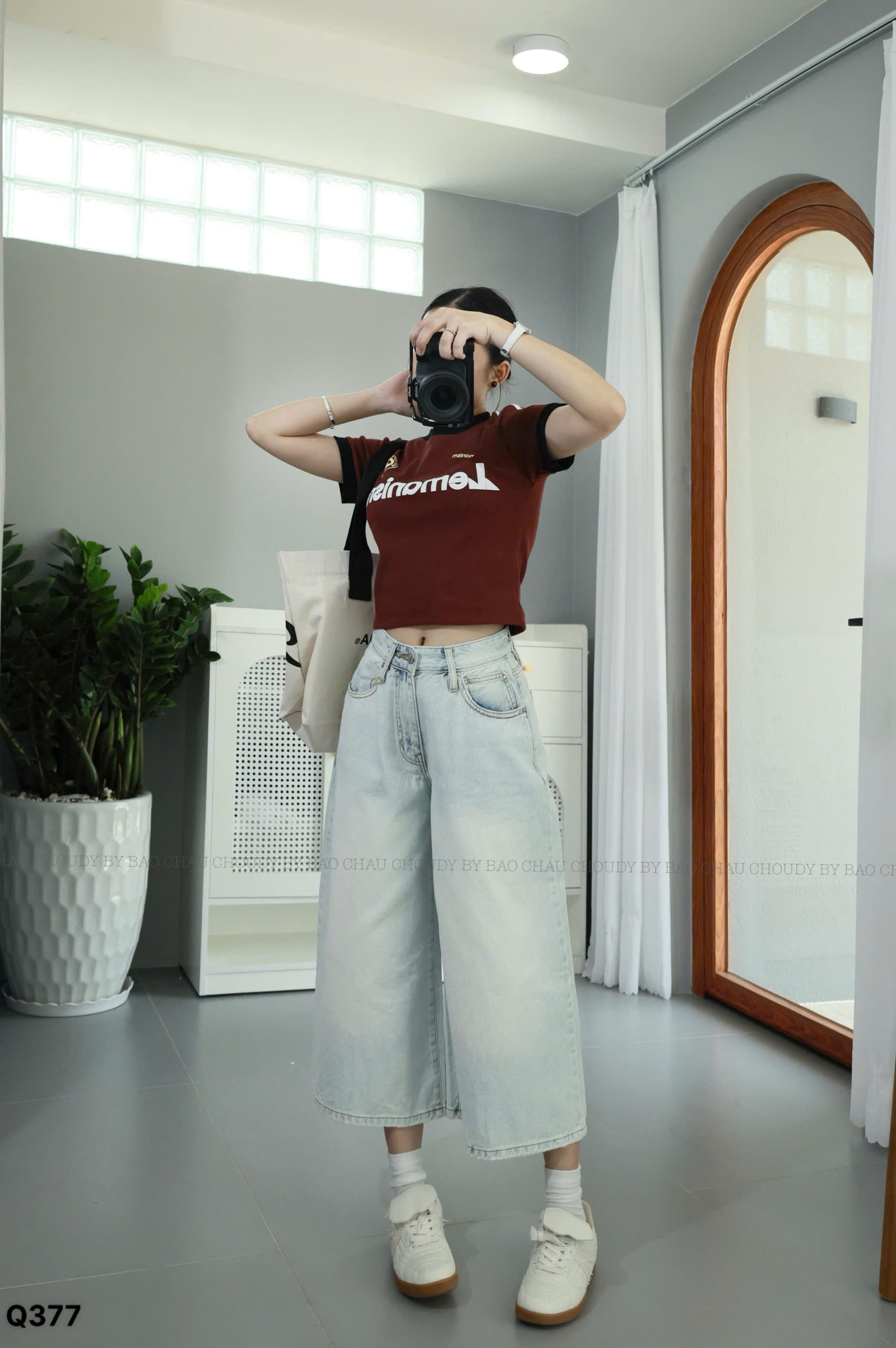 Q377 QUẦN JEAN LỬNG 2 MÀU