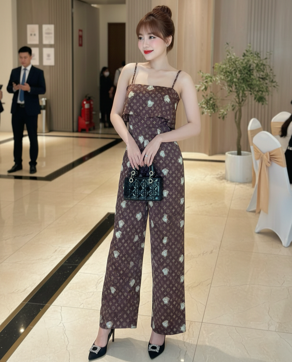 Jumpsuit 2 dây ống rộng họa tiết xinh xắn_thumbnail_9