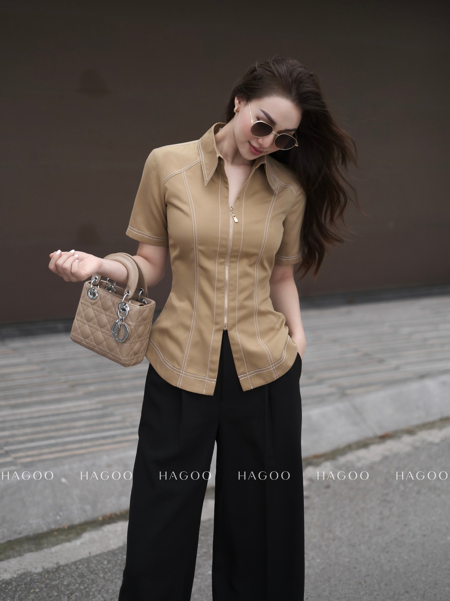 Áo kaki diễu chỉ HAGOO_thumbnail_3