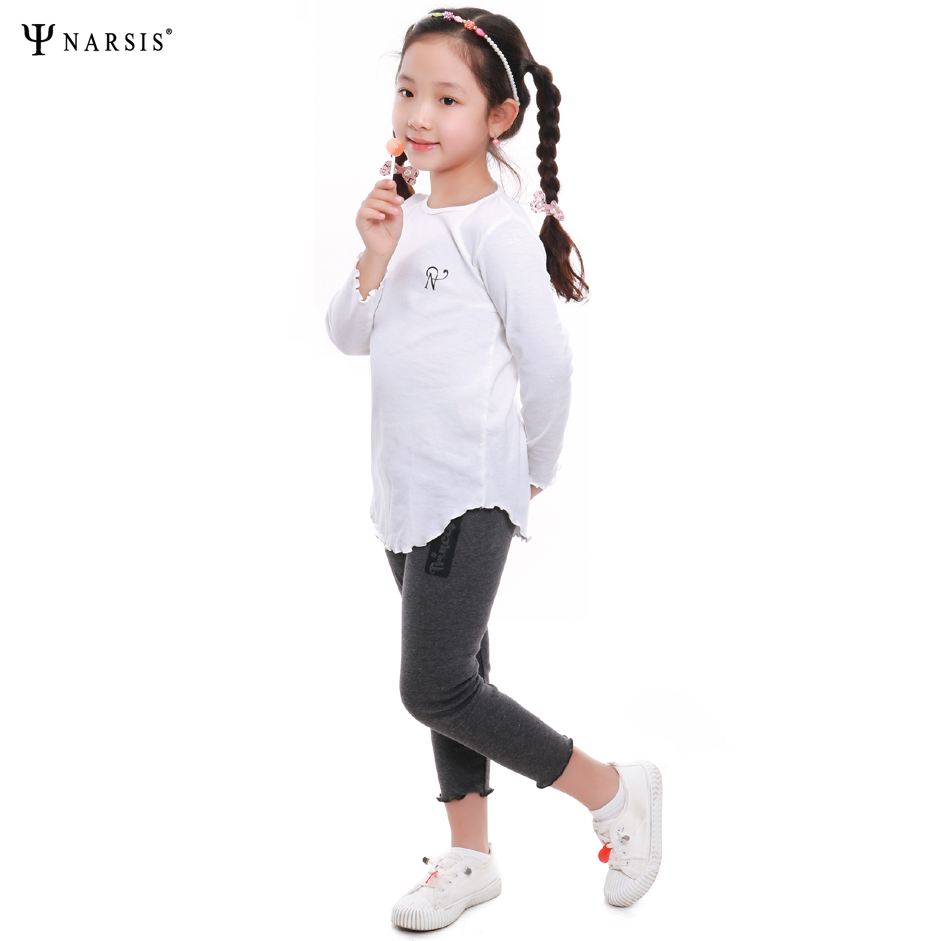 BỘ THU ĐÔNG BÉ GÁI KM9050 NARSIS CHẤT LIỆU THOÁNG MÁT, DỄ CHỊU, THOẢI MÁI CẢ NGÀY, DỄ VẬN ĐỘNG