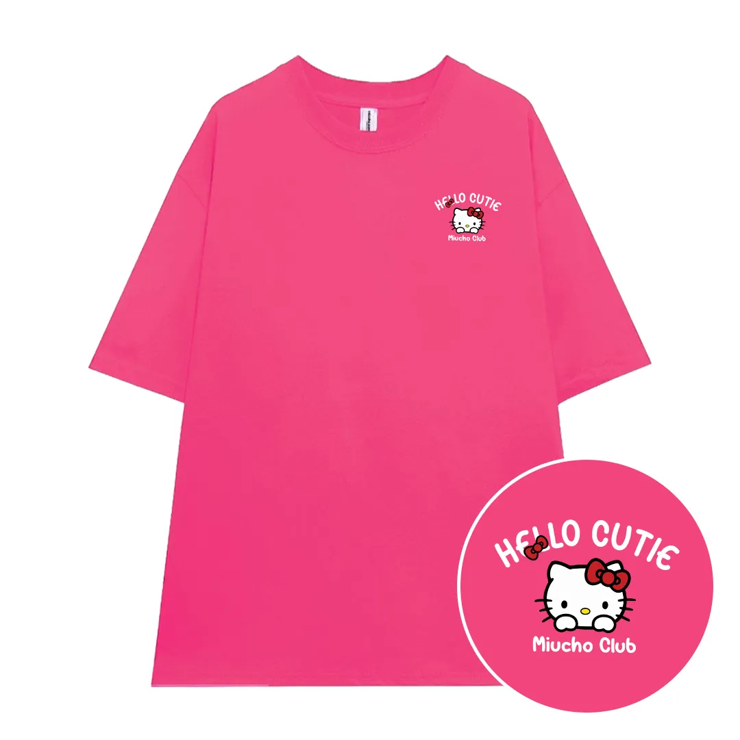 Áo thun nữ form rộng Miucho cotton co giãn 2 chiều thoáng mát cổ tròn HELLO CUTIE in mix 2687_thumbnail_12
