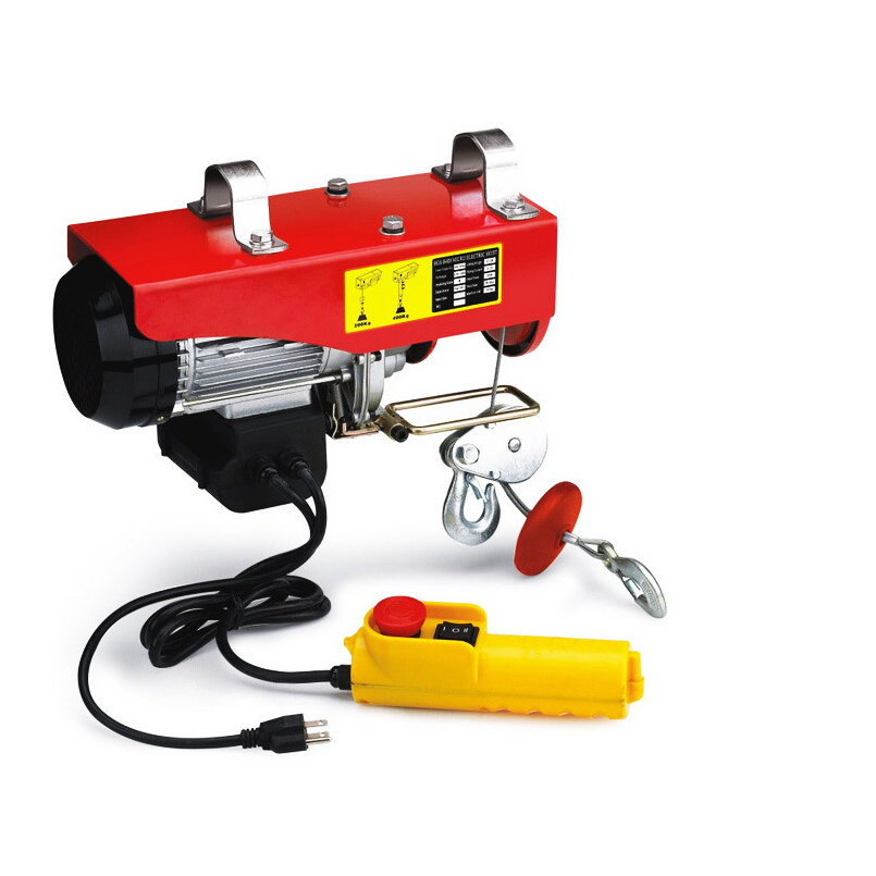 Máy tời điện 220v, Máy tời treo PA800 - 30 mét tải trọng 800kg - 2 móc Lõi đồng_thumbnail_1