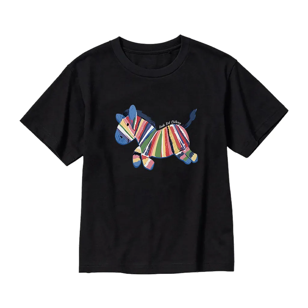 Áo thun gia đình Tết Bính Ngọ Kado vải cotton co giãn thoáng mát dày dặn form rộng 2905