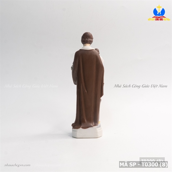 Tượng Thánh Giuse Bế 15cm Nâu ✔_thumbnail_1
