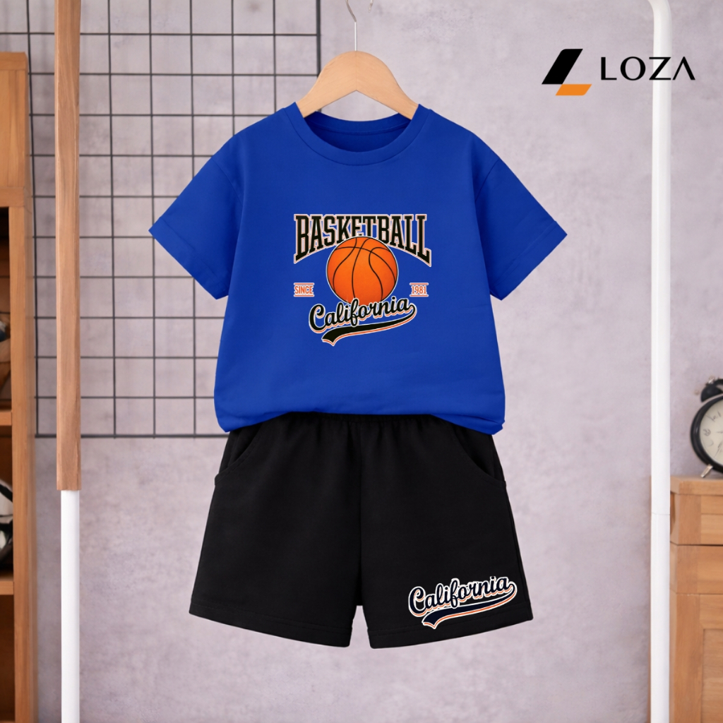 Set bộ bé trai hình Bóng rổ Basketball Canifornia - Loza SB647_thumbnail_3