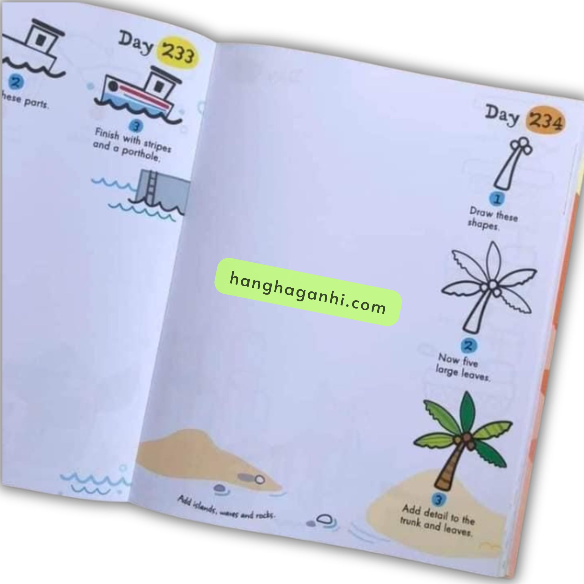 Usborne A drawing a day, bộ 2 sách nhập khẩu_thumbnail_17