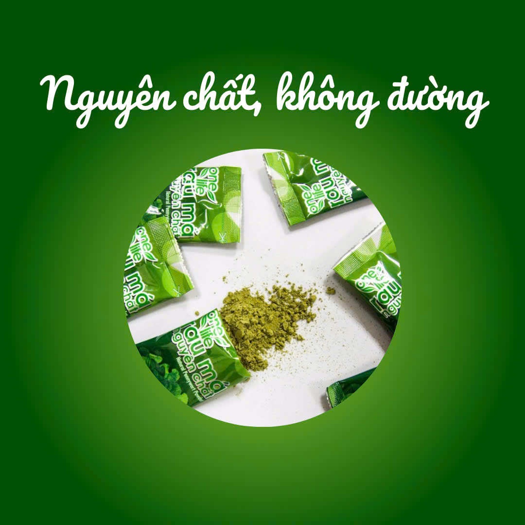 Bột Rau Má Huế OneLife (50 gói x 2g) /100gr_thumbnail_4