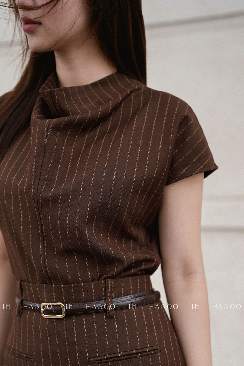 Set áo cổ liền đổ tay hến HAGOO_thumbnail_5