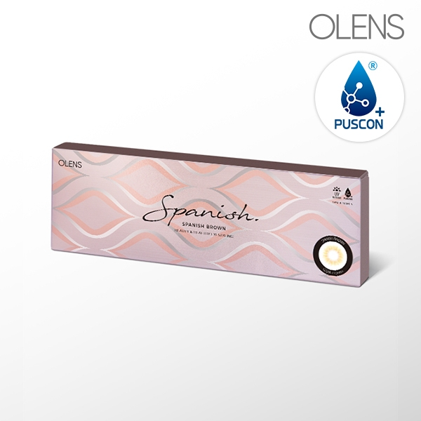 OLENS Official Spanish Brown 1Day 10P Contact Lens