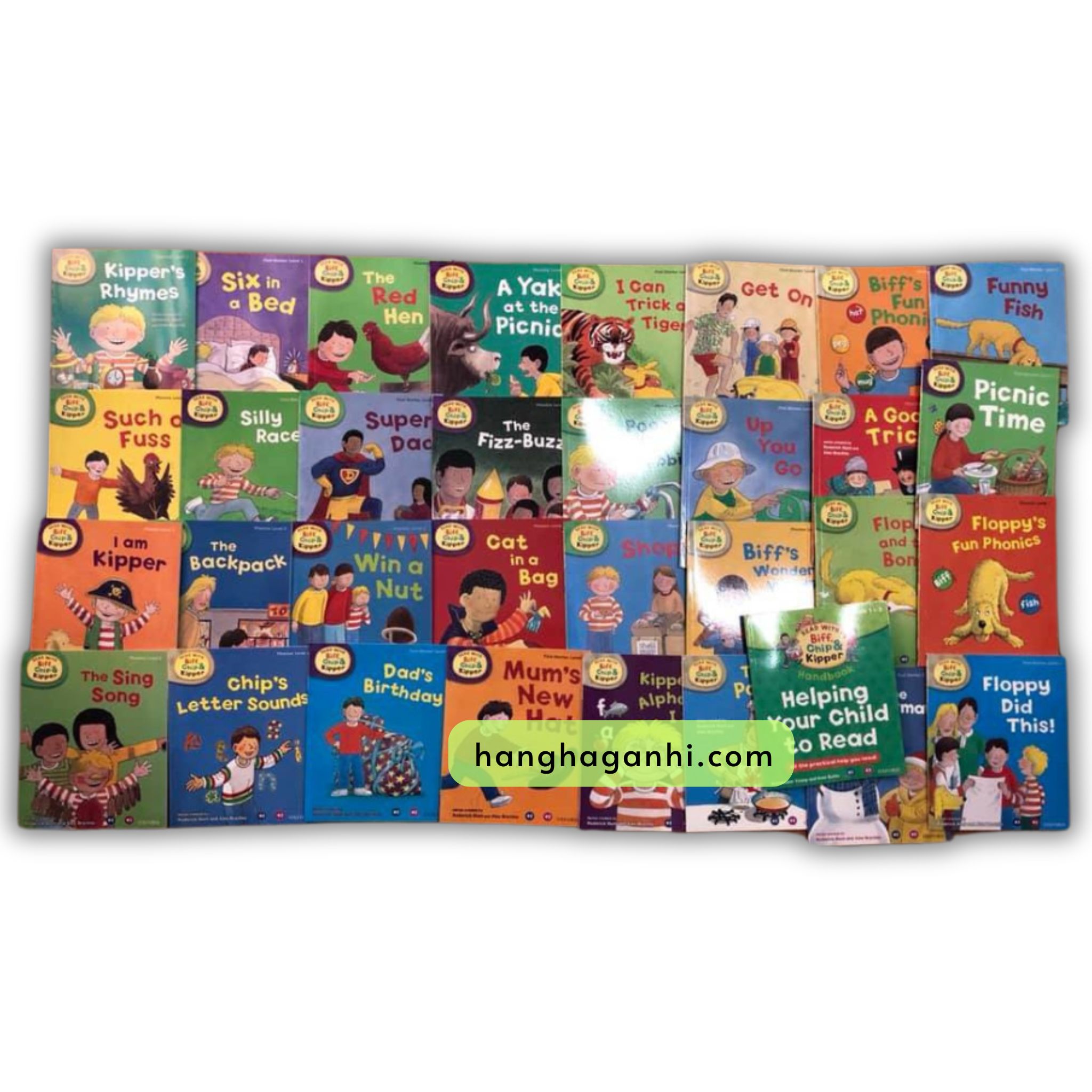 Sách nhập khẩu – Oxford Reading tree level 1-2-3 – Read with Biff, Chip & Kipper – Trọn bộ 33 cuốn_thumbnail_2