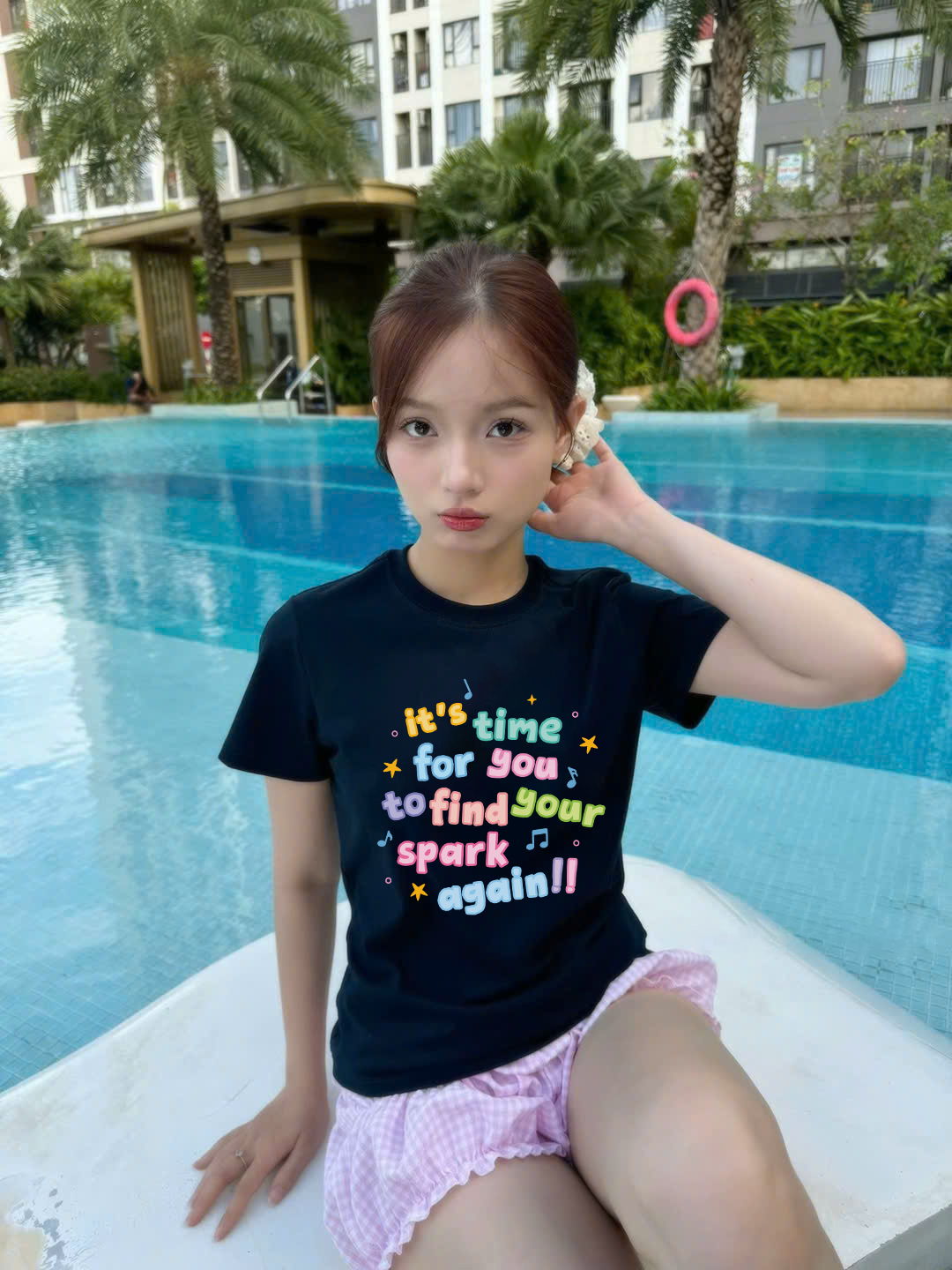 Áo baby tee form ôm nhiều sắc màu 2246 Miucho cổ tròn vải cotton 4 chiều co giãn thoáng mát in mix_thumbnail_6