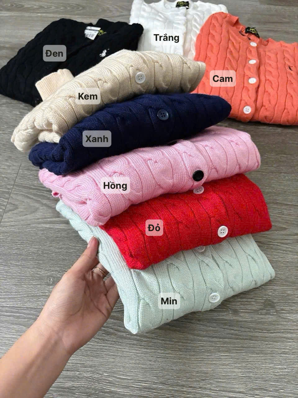 A845 ÁO DỆT KIM TAY DÀI 9 MÀU_thumbnail_2