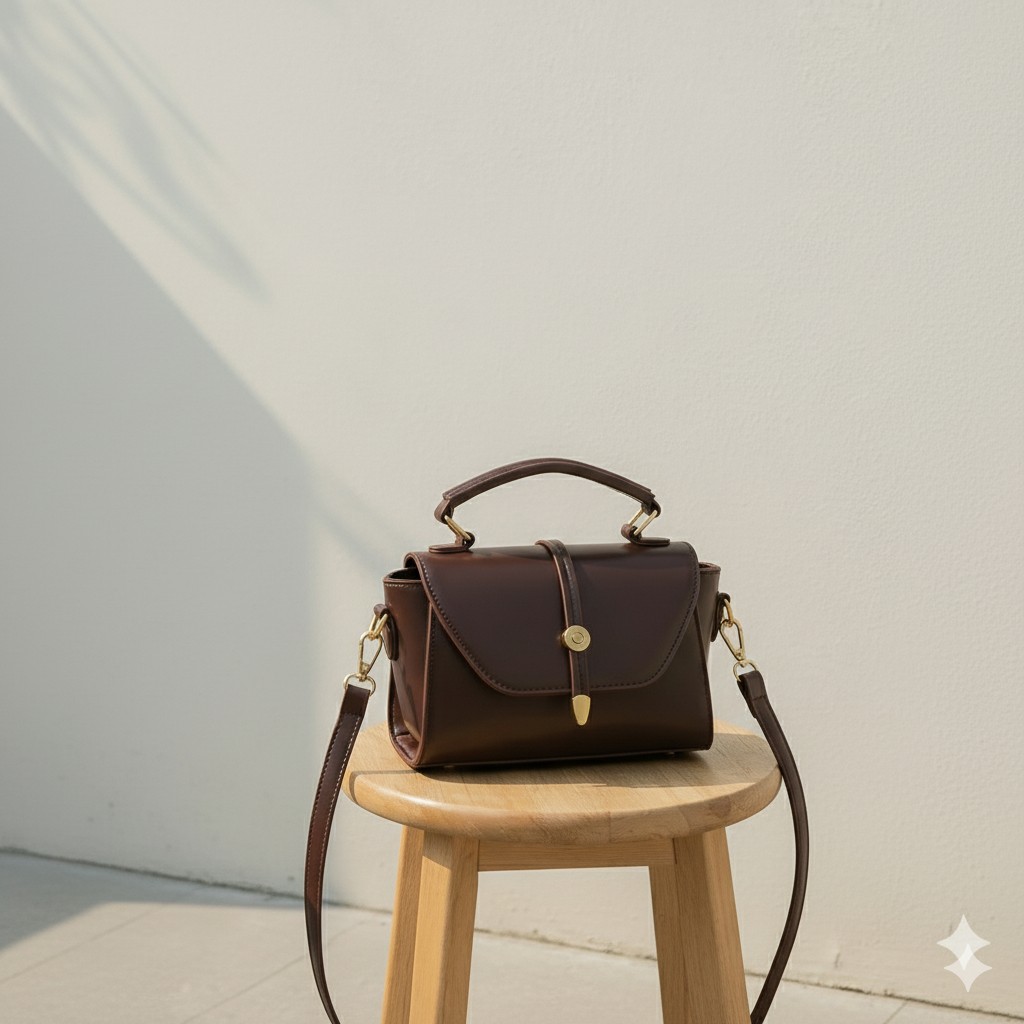 Túi Xách UHE Noira, Da Mịn Cao Cấp Chống Trầy Xước, Nắp Gập Thanh Lịch Sang Trọng-Quà Tặng Phái Đẹp_thumbnail_8