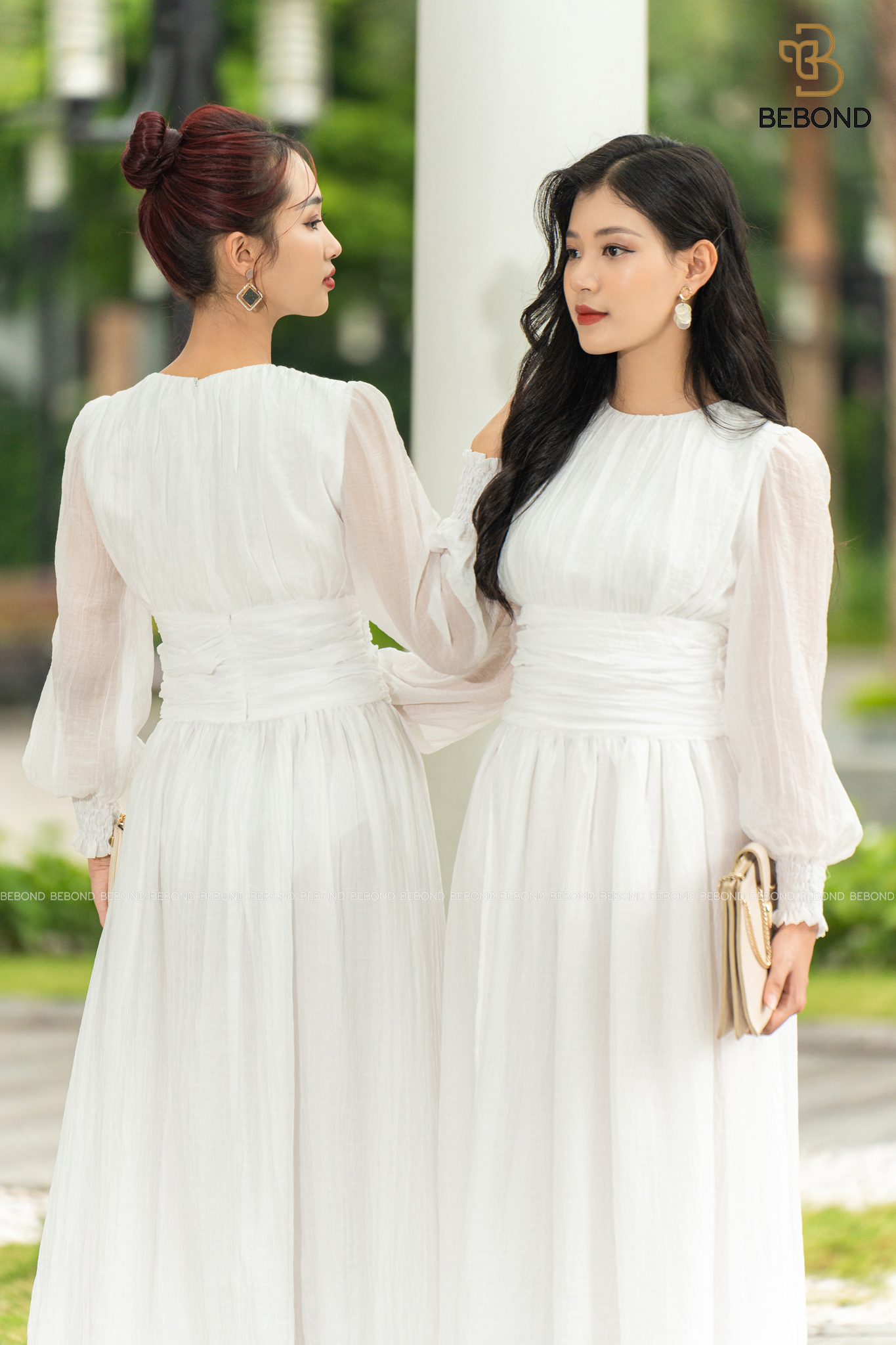 Đầm maxim TRẮNG - Mirabel Dress