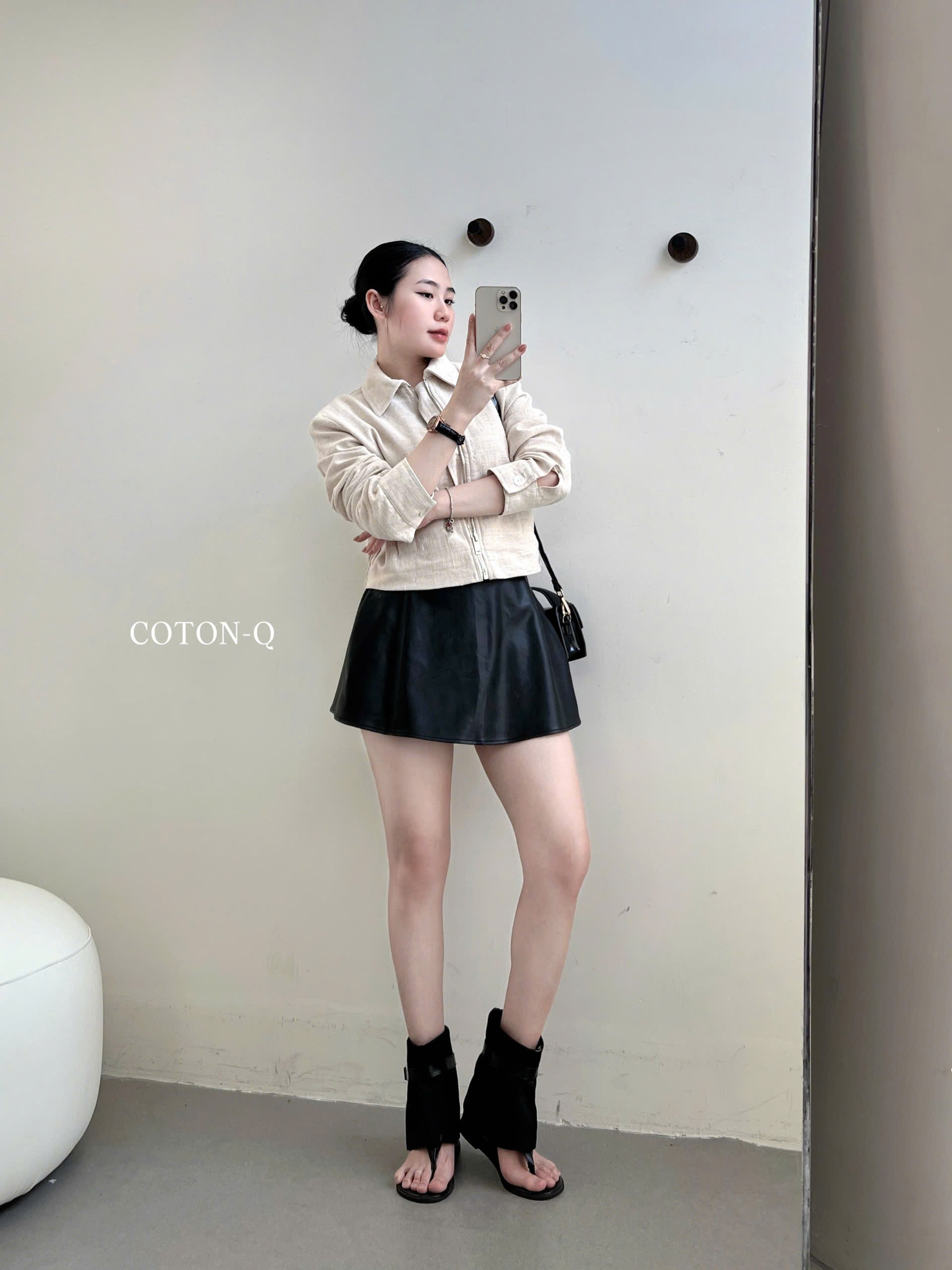 Chân váy da ngắn ( ĐEN )_thumbnail_24