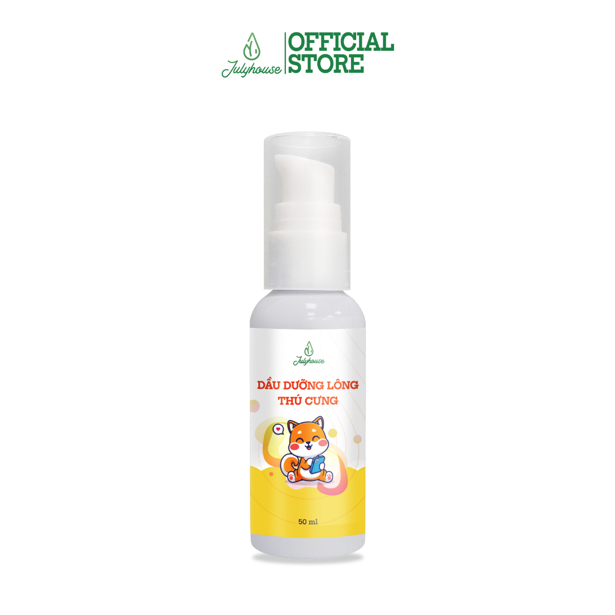 Dầu dưỡng lông cho thú cưng JULYHOUSE 50ml