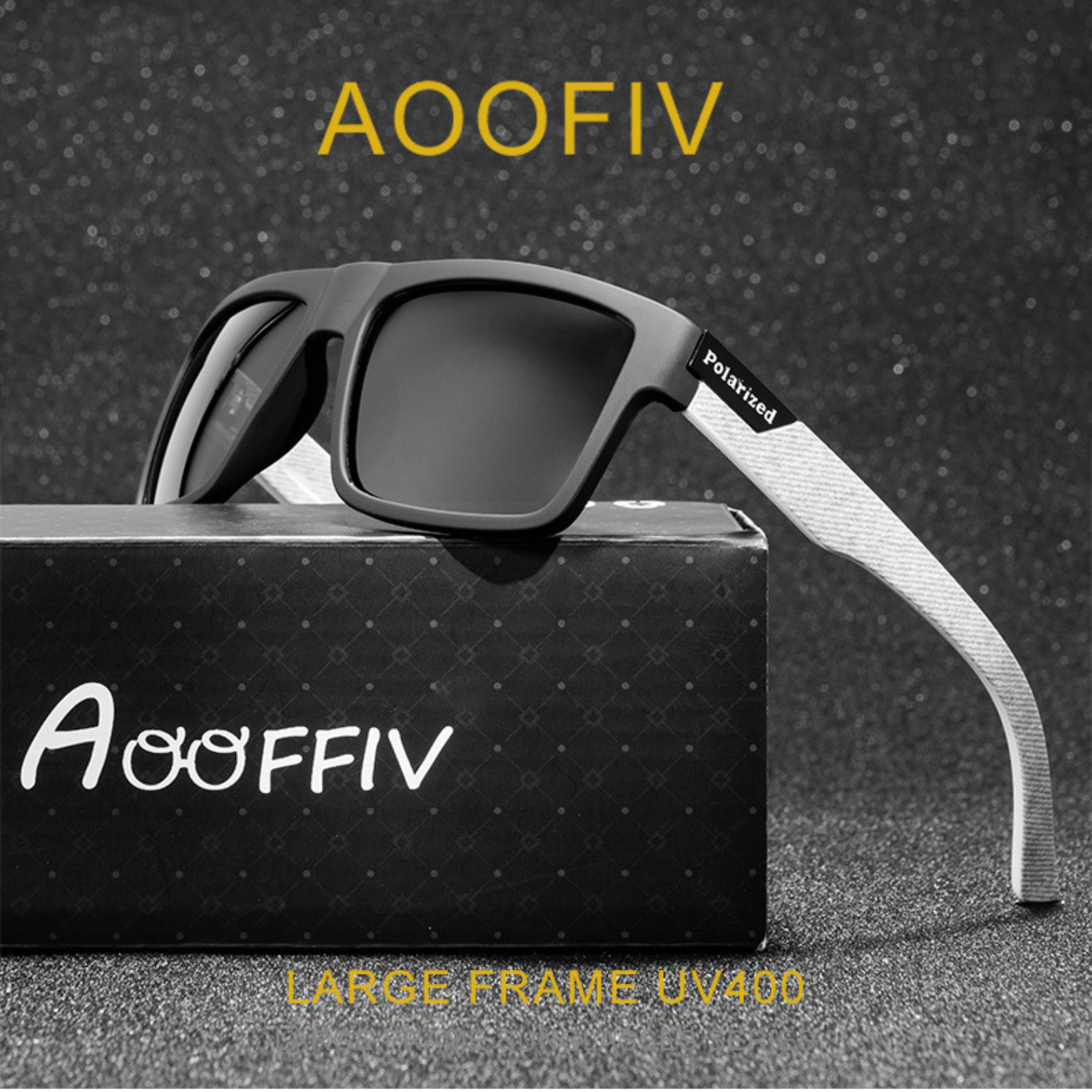 Kính râm phân cực 𝐏𝐨𝐥𝐚𝐫𝐢𝐳𝐞𝐝 𝐀𝐎𝐎𝐅𝐈𝐕 chuyên dụng bảo vệ mắt!