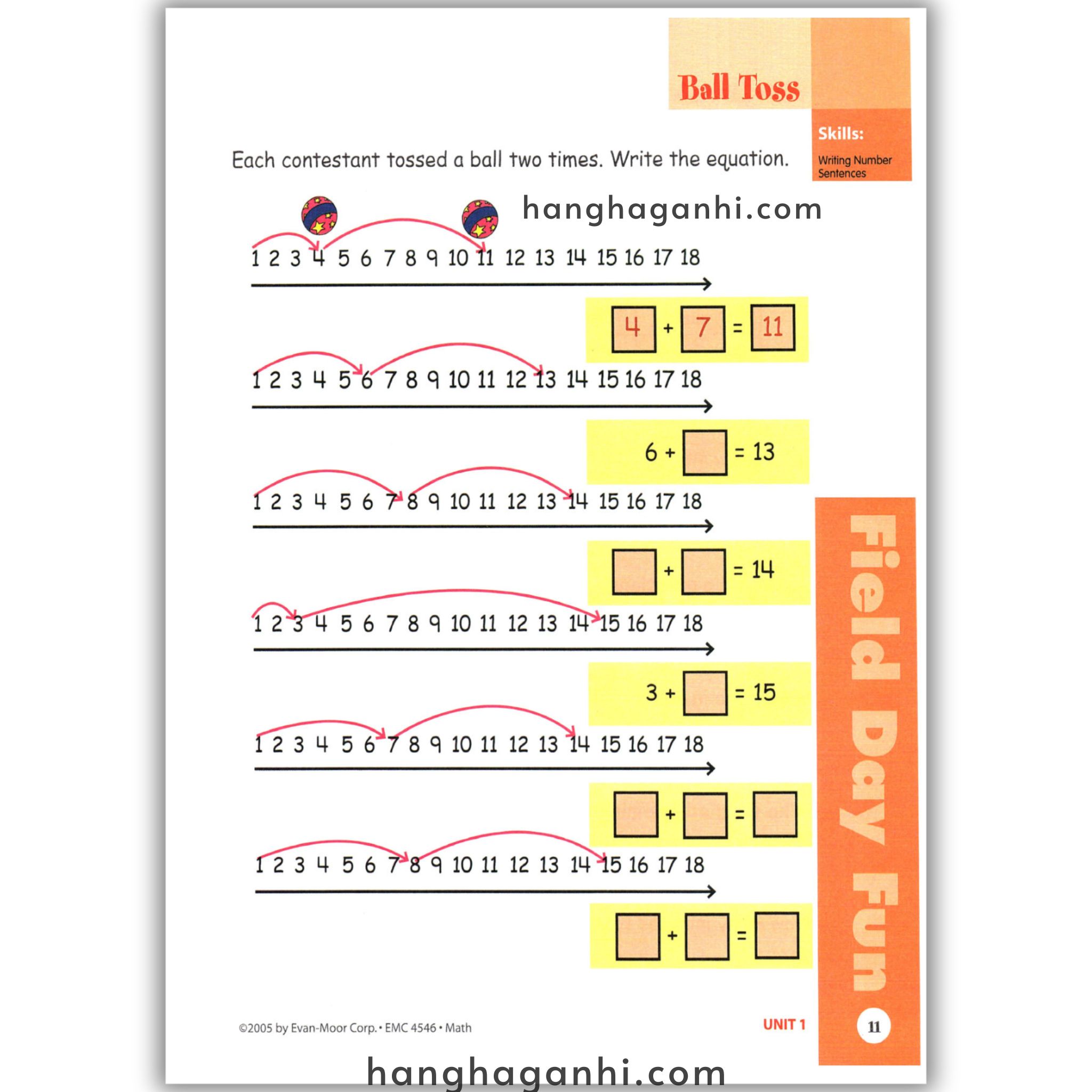 Skill Sharpeners Math Grade 2, Sách Toán Mỹ Evan Moor cho học sinh lớp 2_thumbnail_10