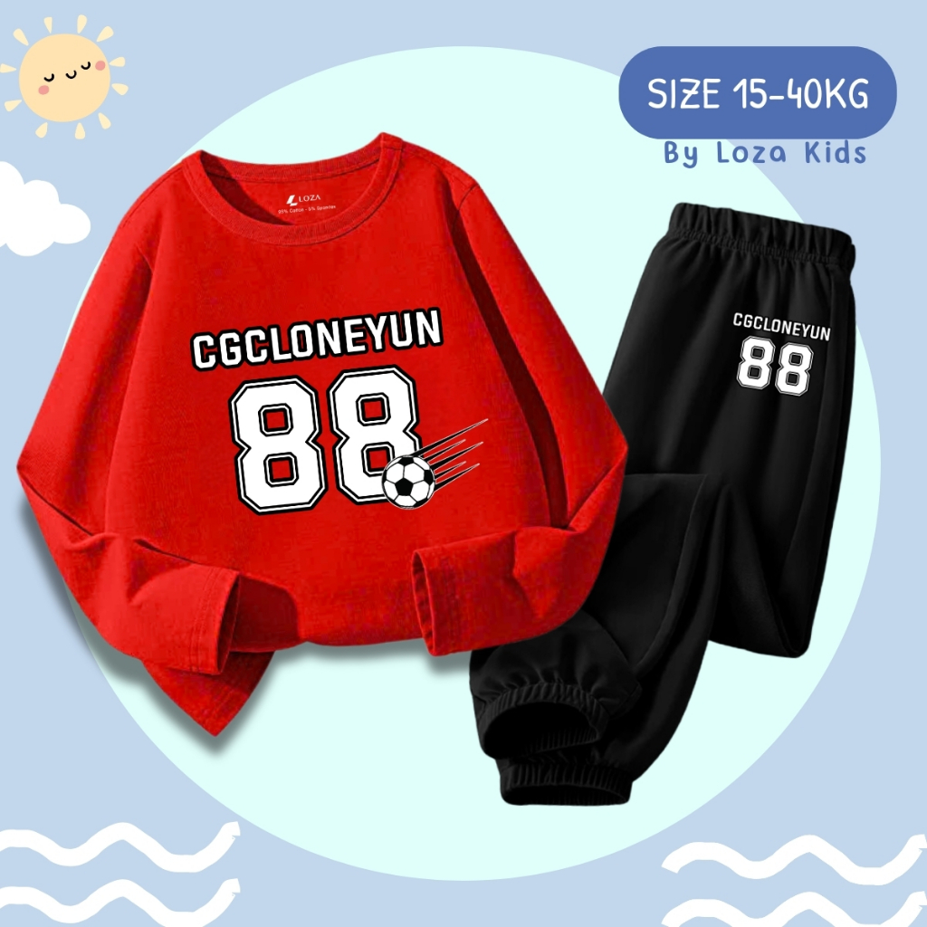 Bộ Thu - Đông bé trai in số 88 - Loza Kids BW451_thumbnail_0