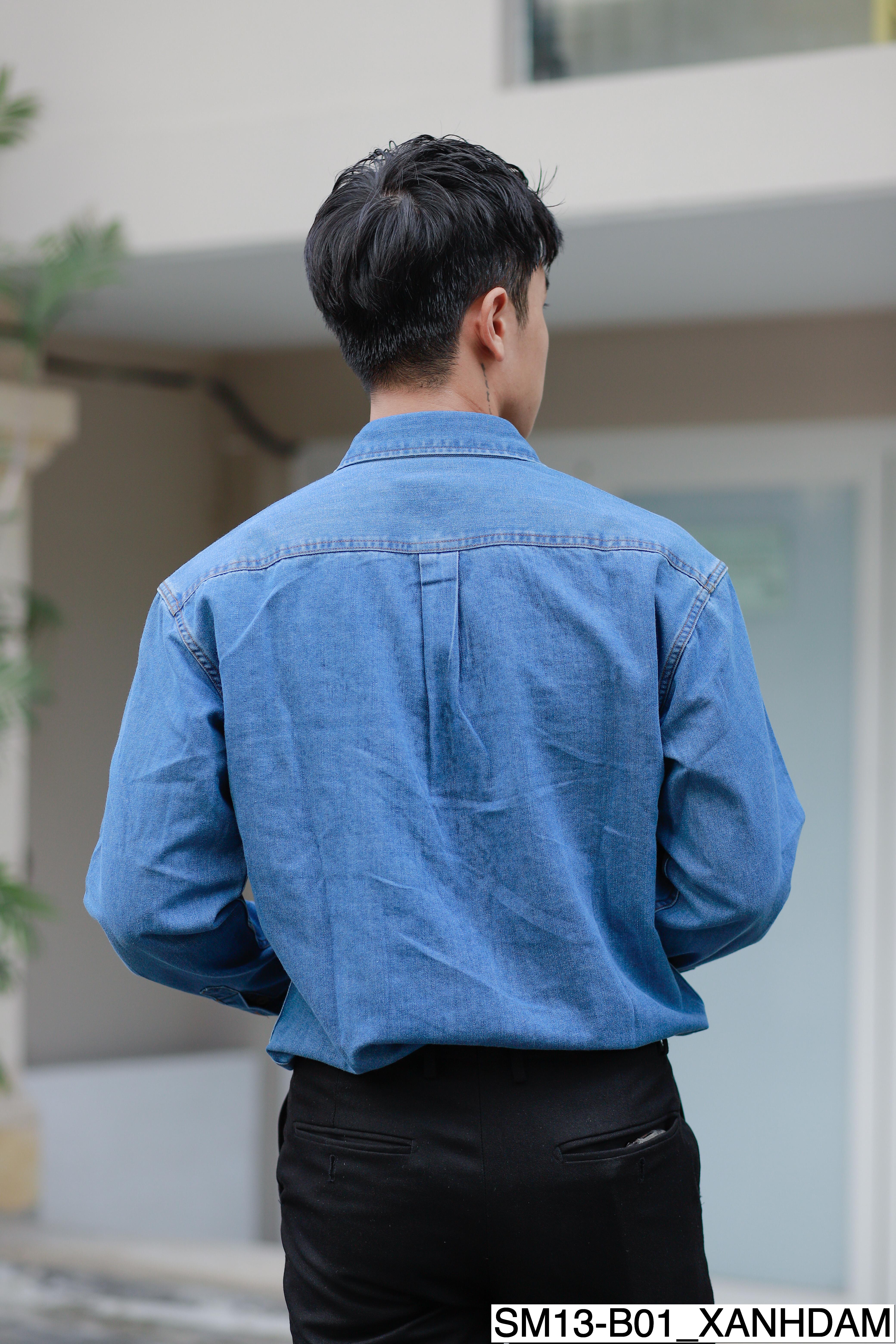 B01 SM13 - Áo sơ mi nam jeans cao cấp_thumbnail_15
