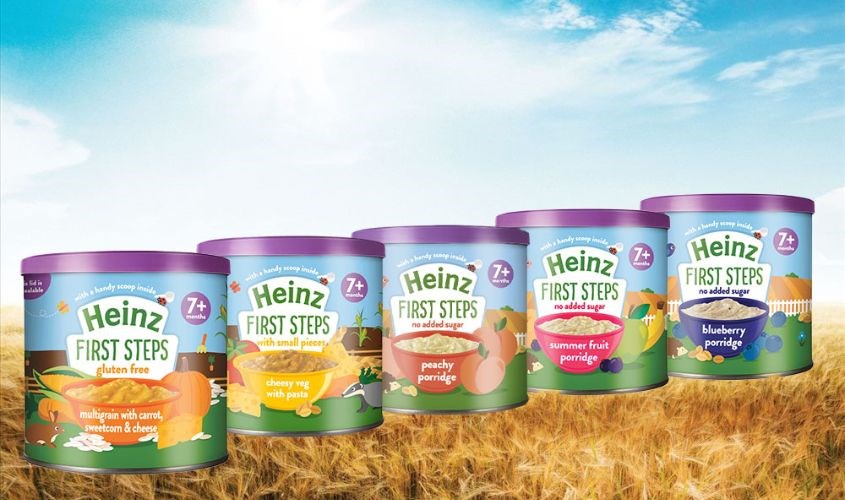 Bột ăn dặm Heinz đa dạng mùi vị