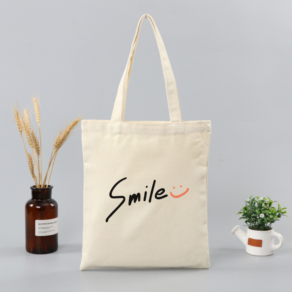 Túi tote vải canvas We Tee phong cách Hàn Quốc có khoá kéo và ngăn phụ - TOTE03_thumbnail_17