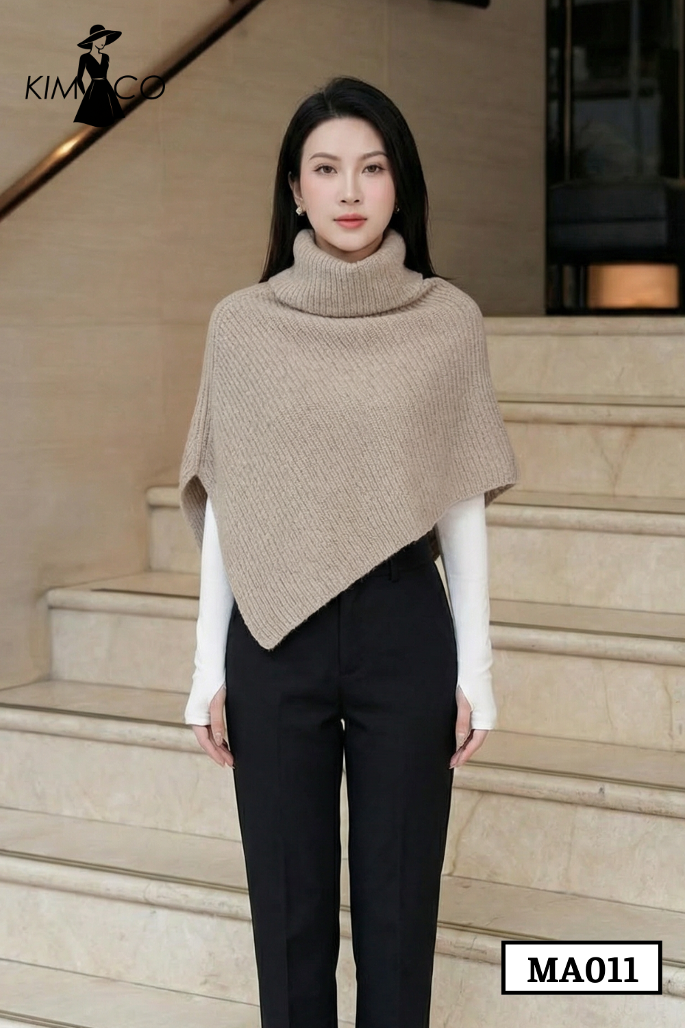 Áo Choàng Len Cổ Cao Ruby - MA011_thumbnail_1