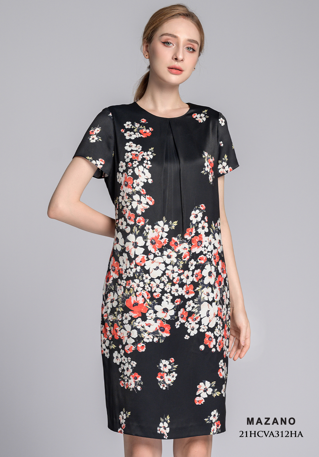 Váy suông đen họa tiết hoa cách điệu_thumbnail_4