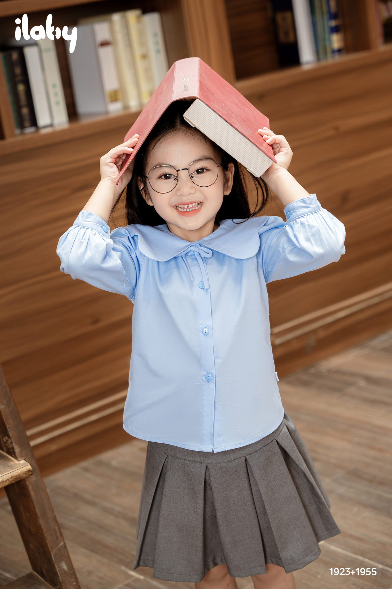 Áo sơ mi dài tay cổ cách điệu lượn sóng_thumbnail_1