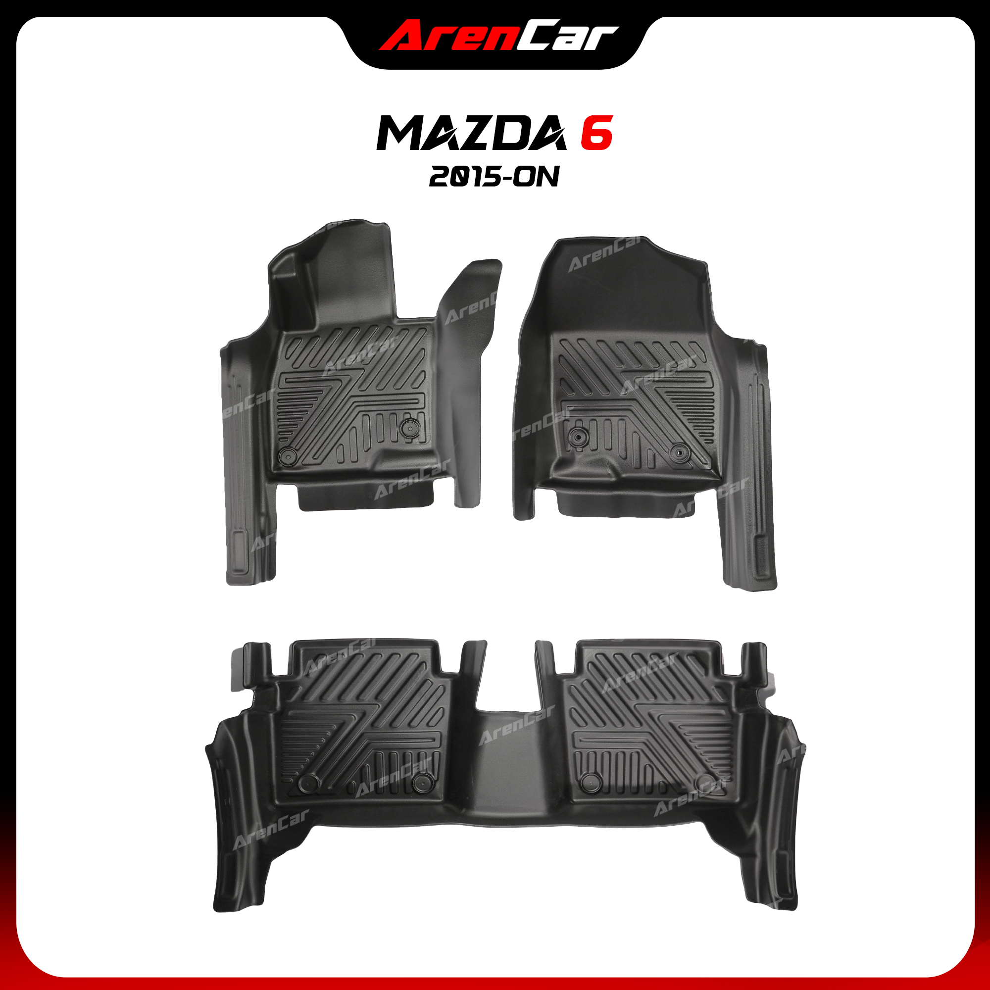 Thảm Lót Sàn Ô Tô TPE Nhựa Đúc Mazda 6