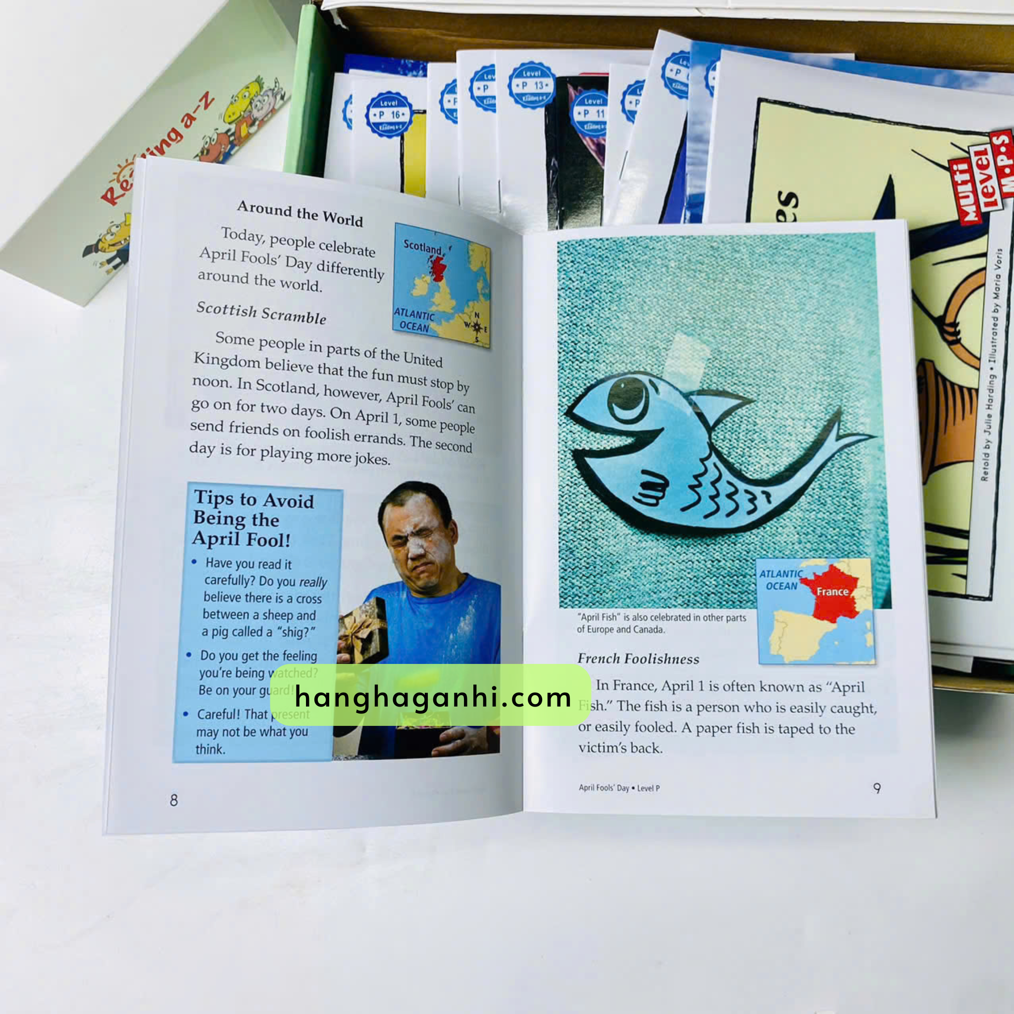 Razkids nhập bản in rời level P 78 quyển nguyên hộp kèm file nghe_thumbnail_1