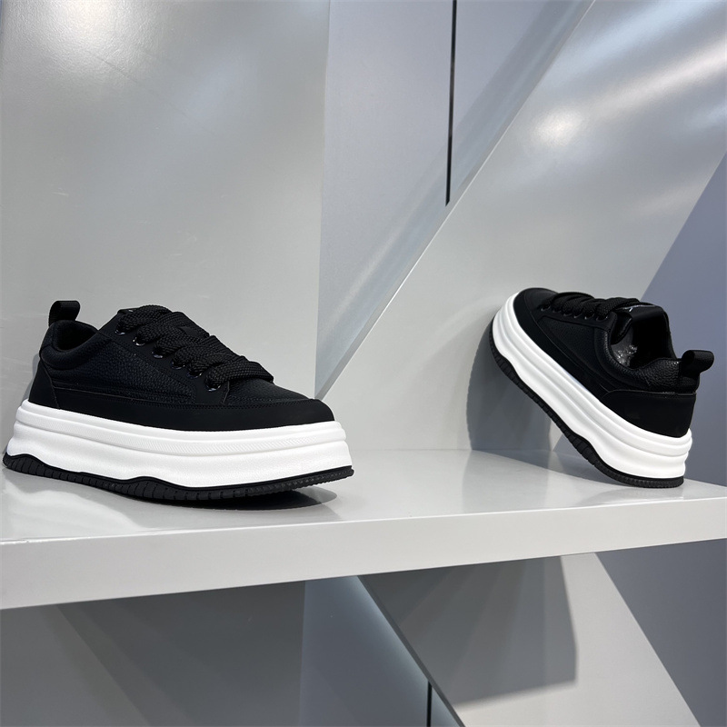 Giày nam thời trang phổ biến mùa thu, đế dày, chống trơn trượt, chống mài mòn, thời trang, đơn giản, cao cấp, nhẹ sang trọng_thumbnail_2