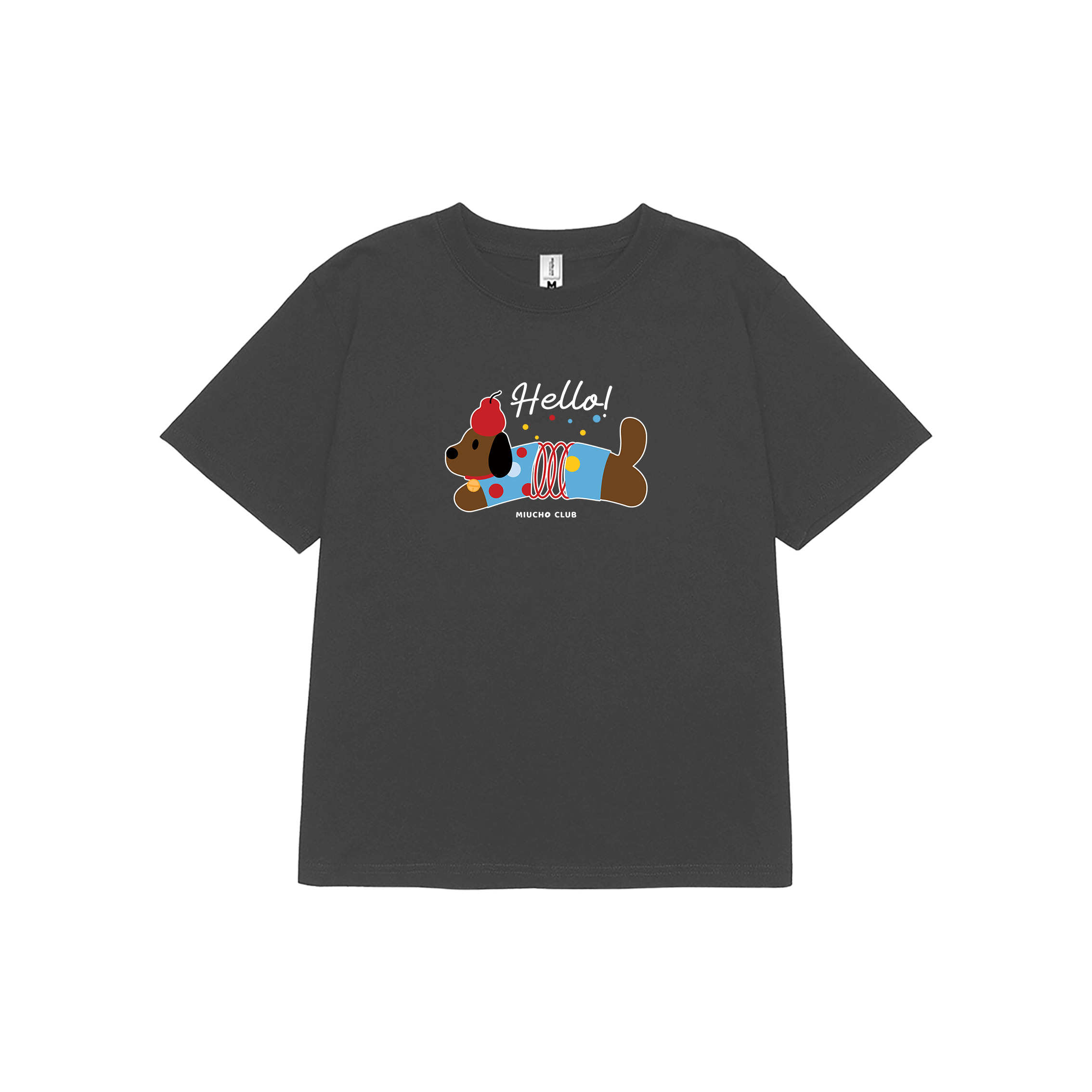 Áo baby tee in hình dễ thương ABD2454 Miucho vải cotton 4c thoáng mát cổ tròn in mix