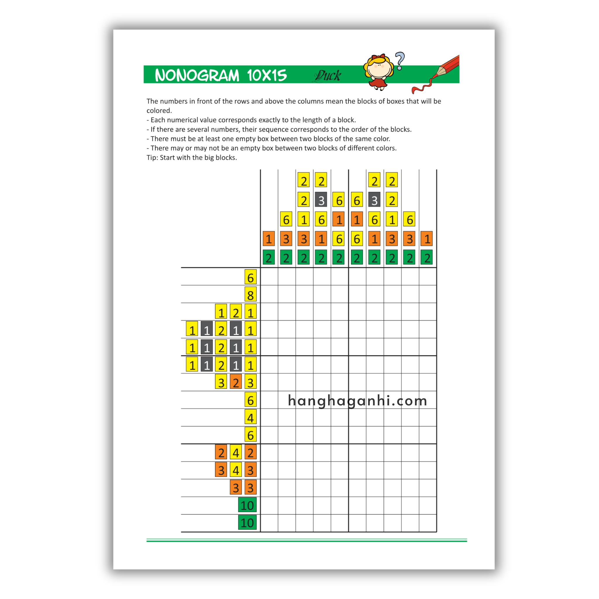 Nonogram Brain Booster Neurotrainer, Sách tư duy cho bé_thumbnail_11