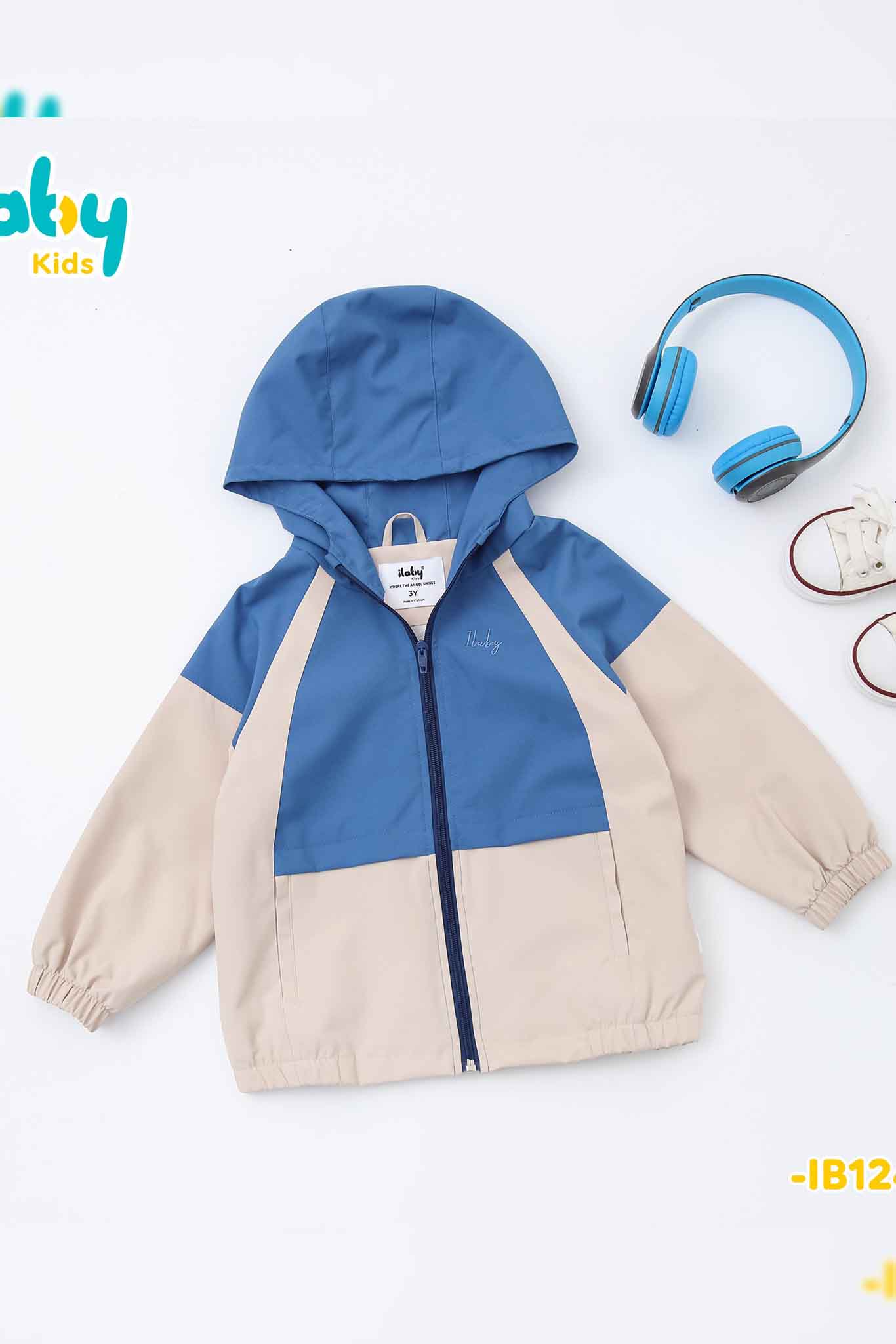 Áo gió phối màu thêu Ilaby_thumbnail_2