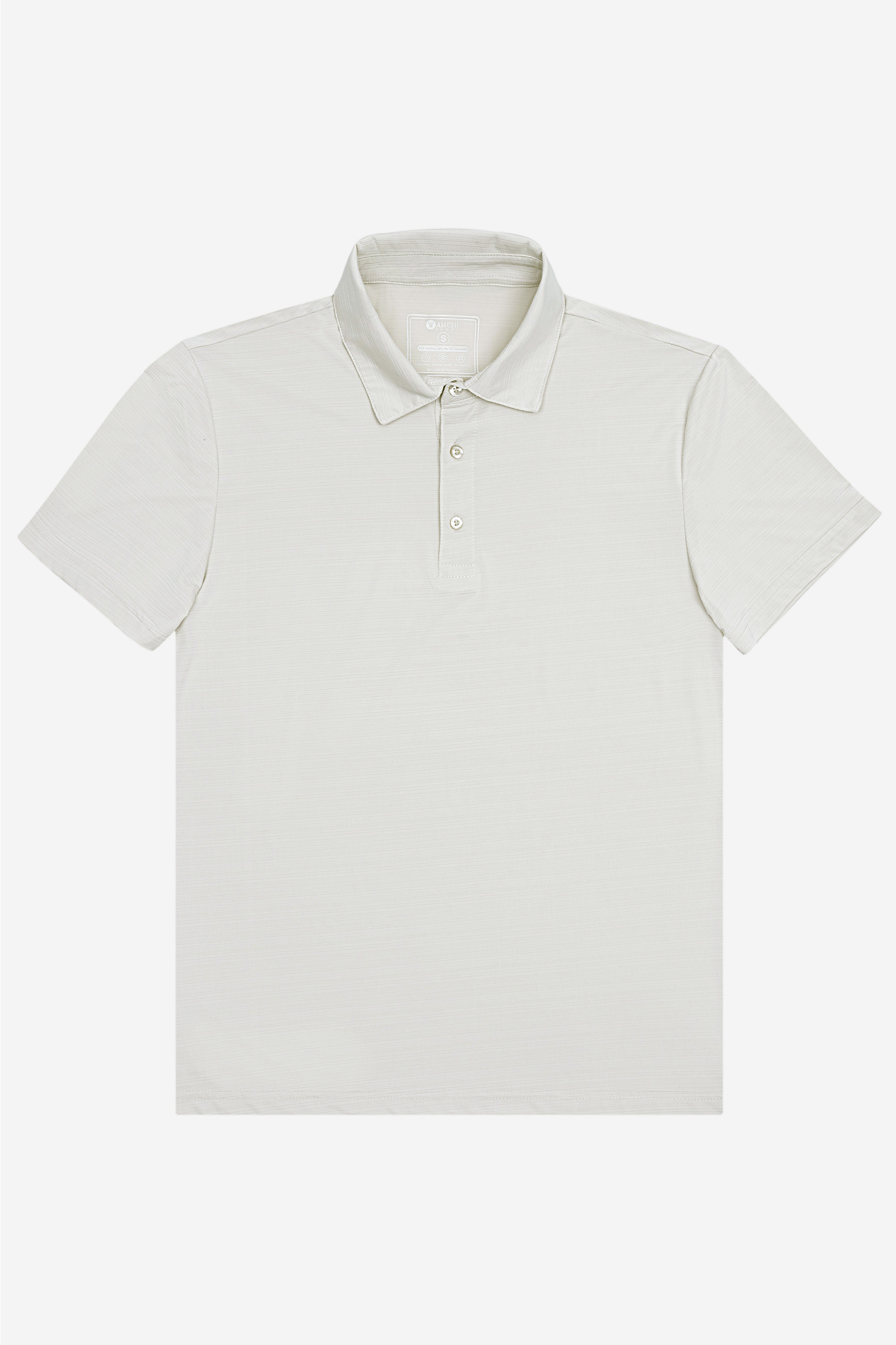 Áo Polo Melange Thể Thao Nam Trung Niên ANCHI Chất Liệu Cotton Phom Suông Vạt Ngang_thumbnail_9