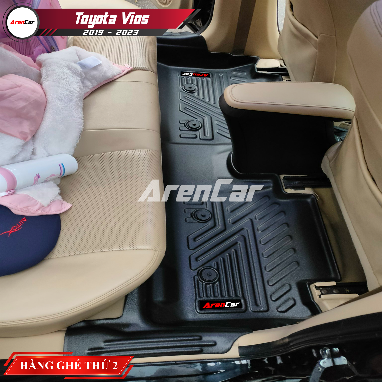 [Aren Car] Thảm Lót Sàn Ô Tô TPE Nhựa Đúc Toyota Yaris_thumbnail_22