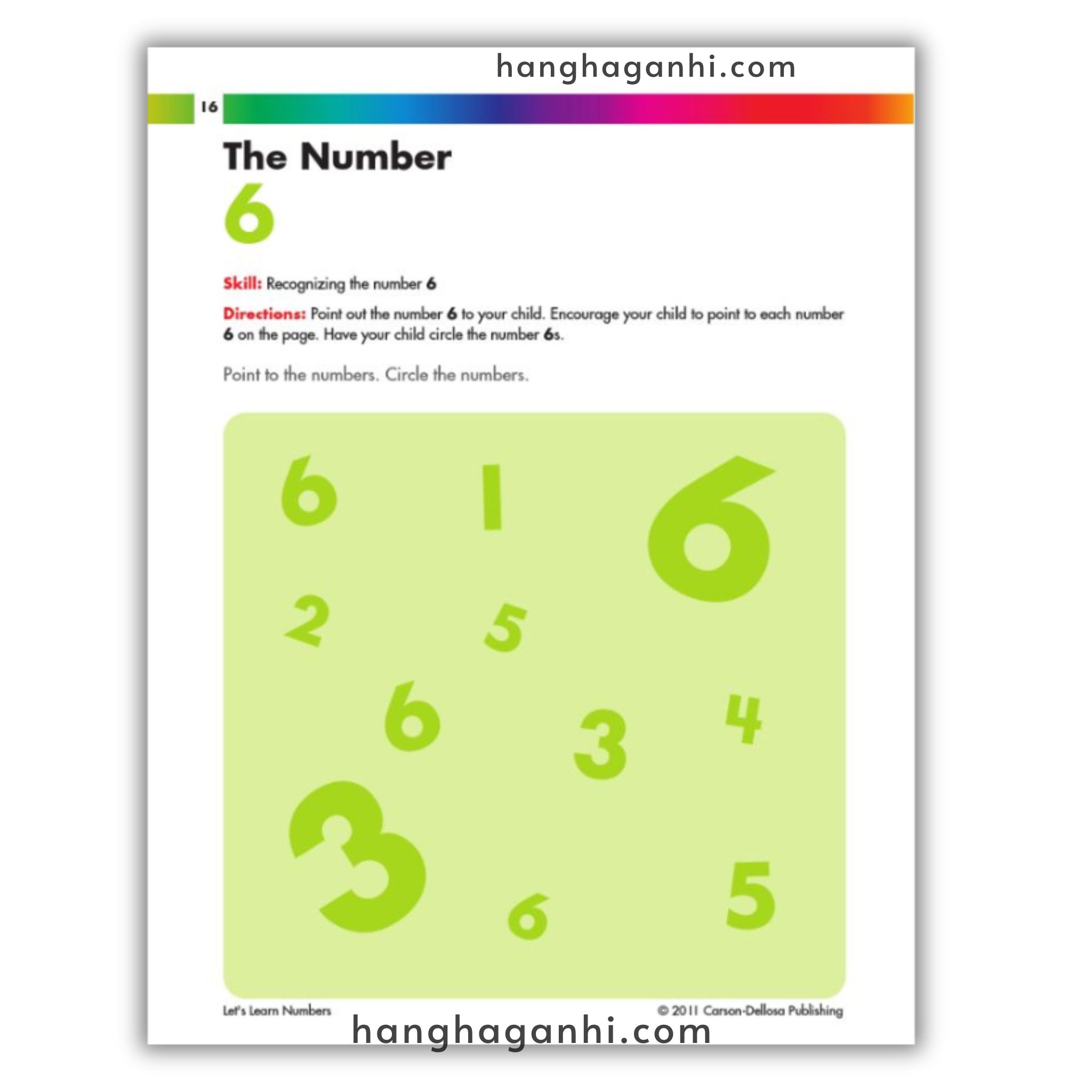 Spectrum 2+ Lets Learn Numbers for Early Years, sách Mỹ cho bé_thumbnail_1
